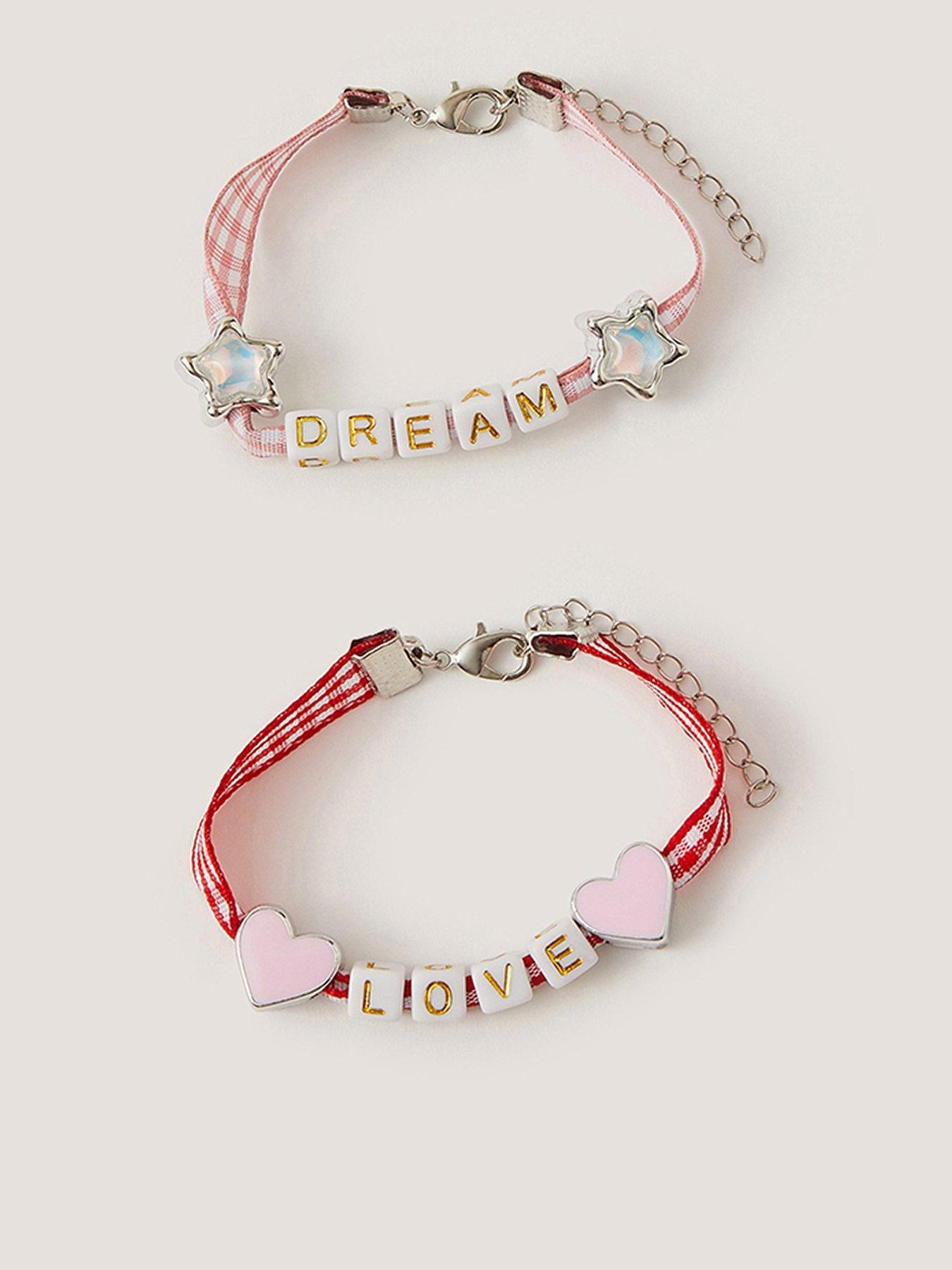 Monsoon Girls 2 Pack Cheri Dream Bracelets - Multi