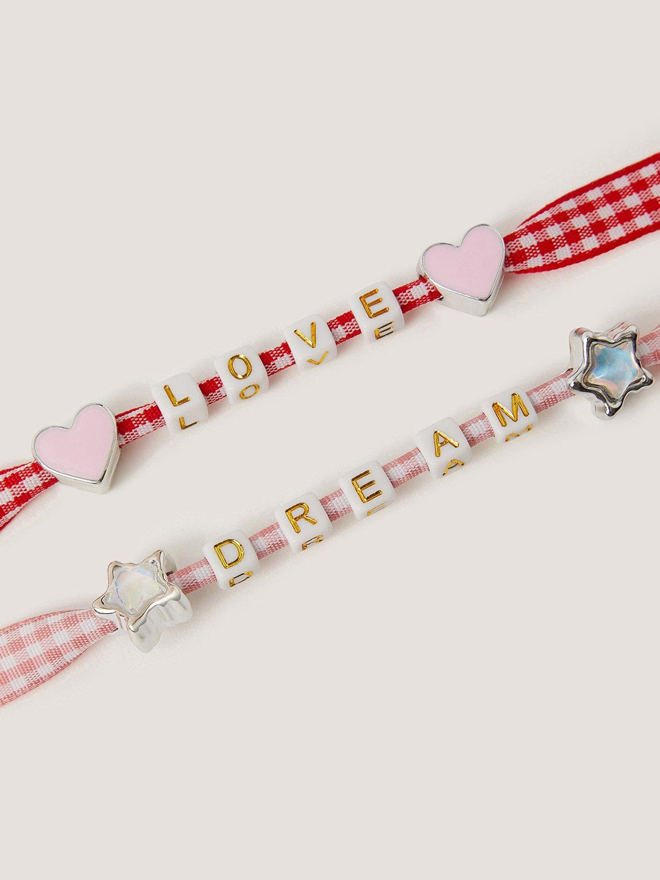 Image 2 of 2 of Monsoon Girls 2 Pack Cheri Dream Bracelets - Multi