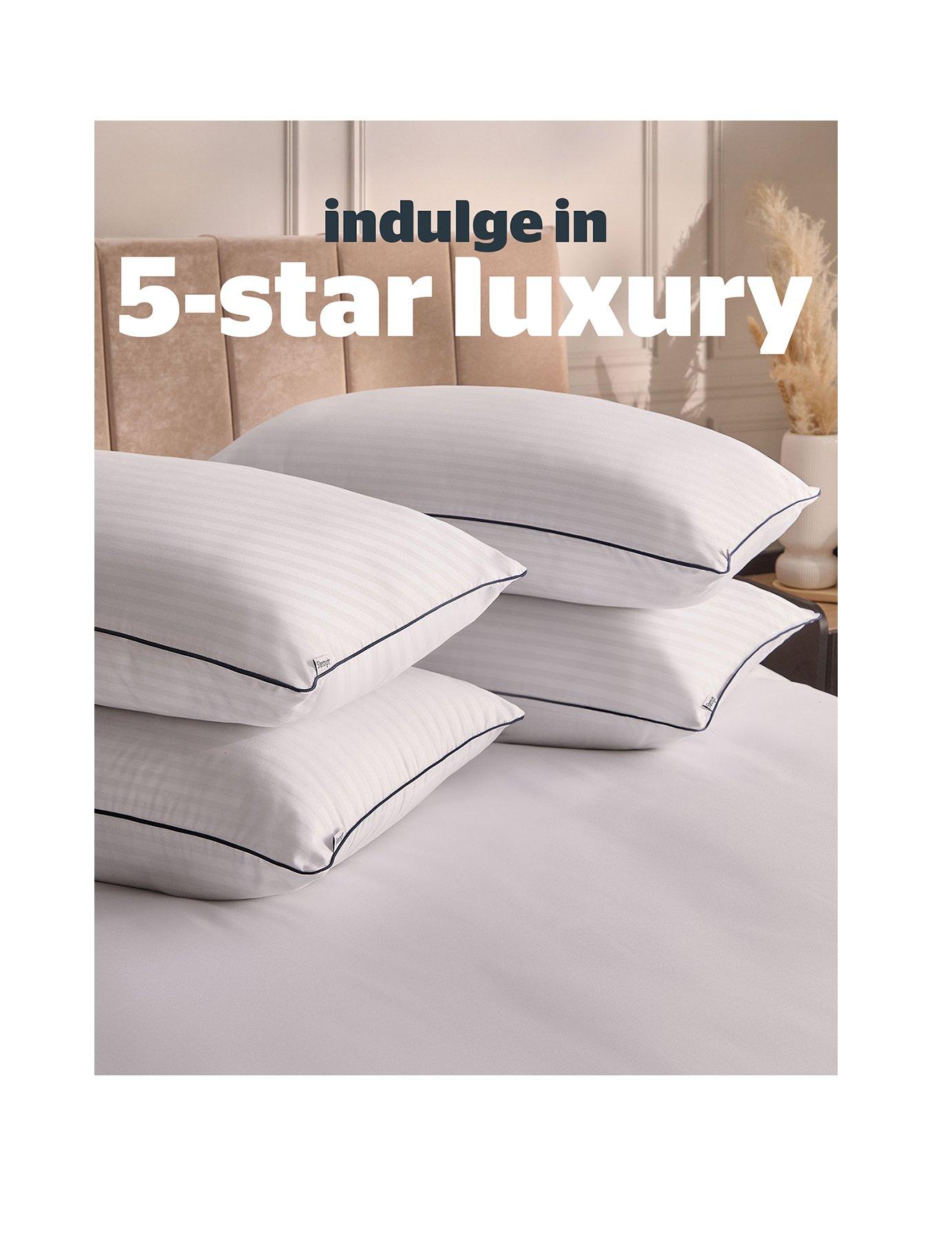 Image 2 of 7 of Silentnight Silentnight Hotel Collection Piped Pillows - 6 Pack