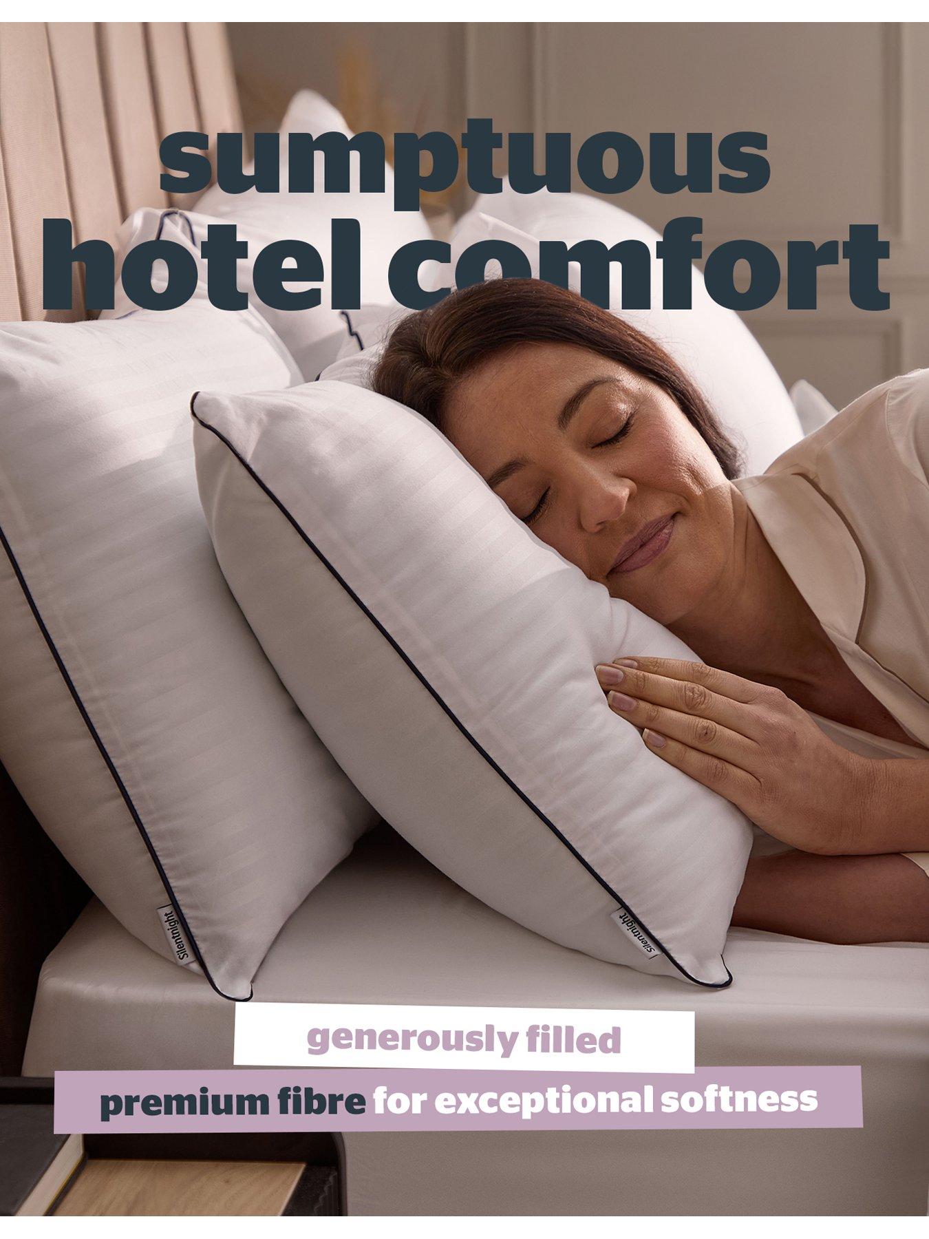 Image 4 of 7 of Silentnight Silentnight Hotel Collection Piped Pillows - 6 Pack