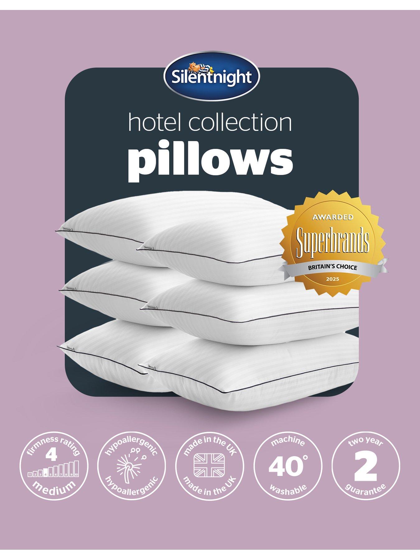 Image 7 of 7 of Silentnight Silentnight Hotel Collection Piped Pillows - 6 Pack