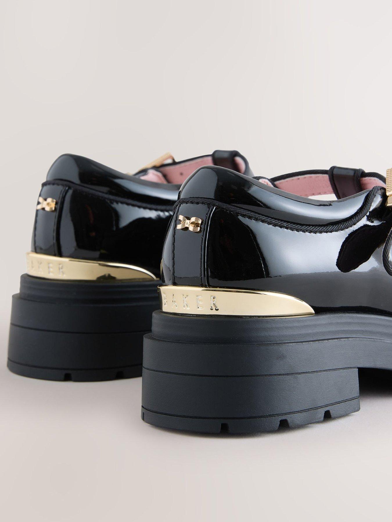 Image 2 of 6 of Ted Baker Older Girls T-bar Chunky Mary Jane Shoes - Black