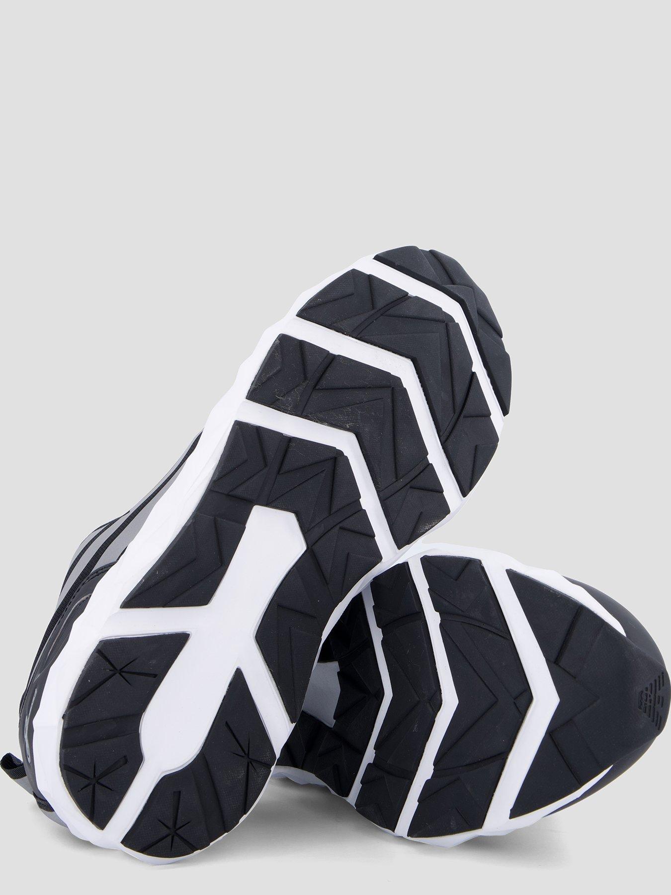 Image 4 of 7 of EA7 Emporio Armani Mens Ultimate C2 Kombat Chunky Sole Lace-Up Trainers - Black
