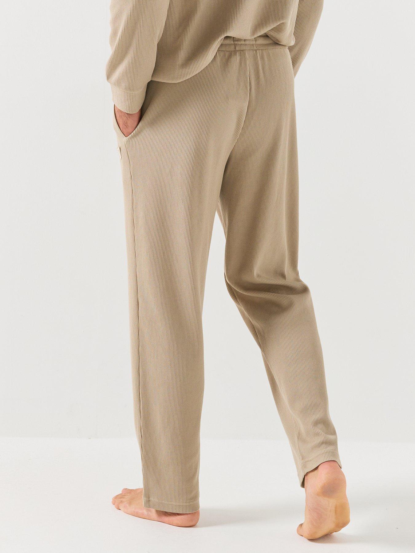 Image 2 of 5 of Emporio Armani Bodywear Emporio Armani Bodywear Waffle Terry Lounge Pants