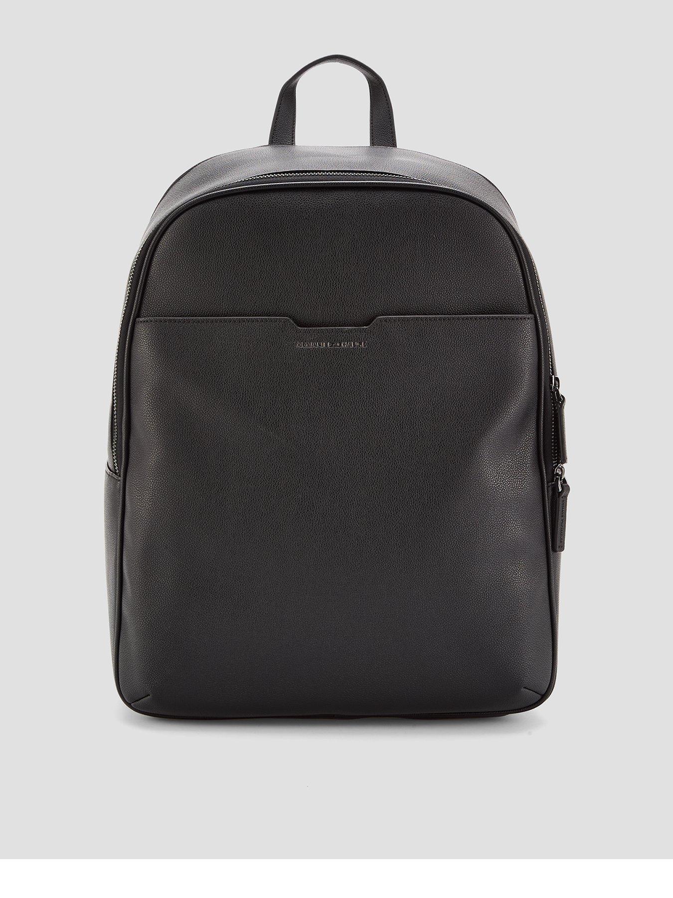 Armani Exchange Armani Exchange Alex Pu Backpack - Black