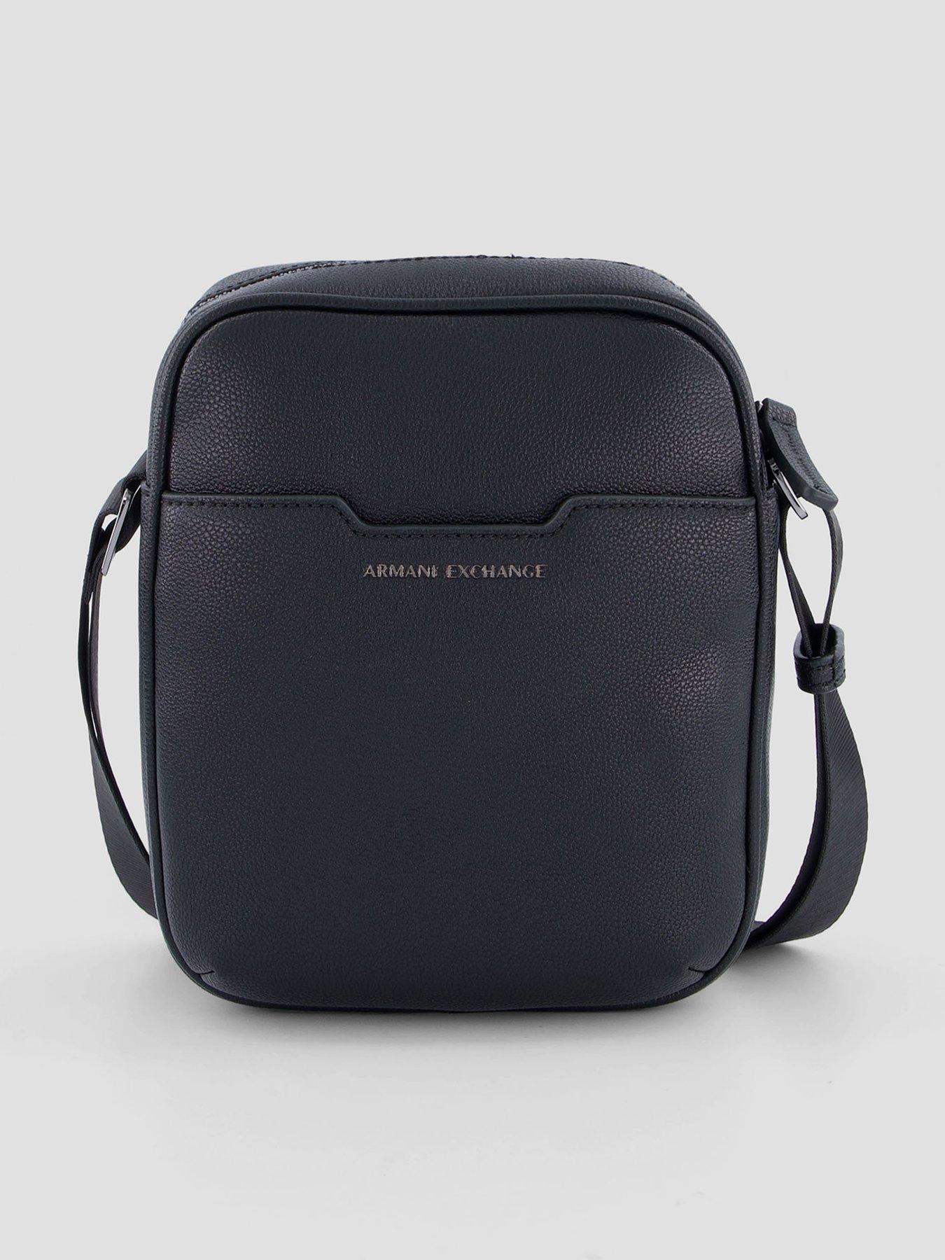 Armani Exchange Armani Exchange Alex Pu Crossbody Bag - Black