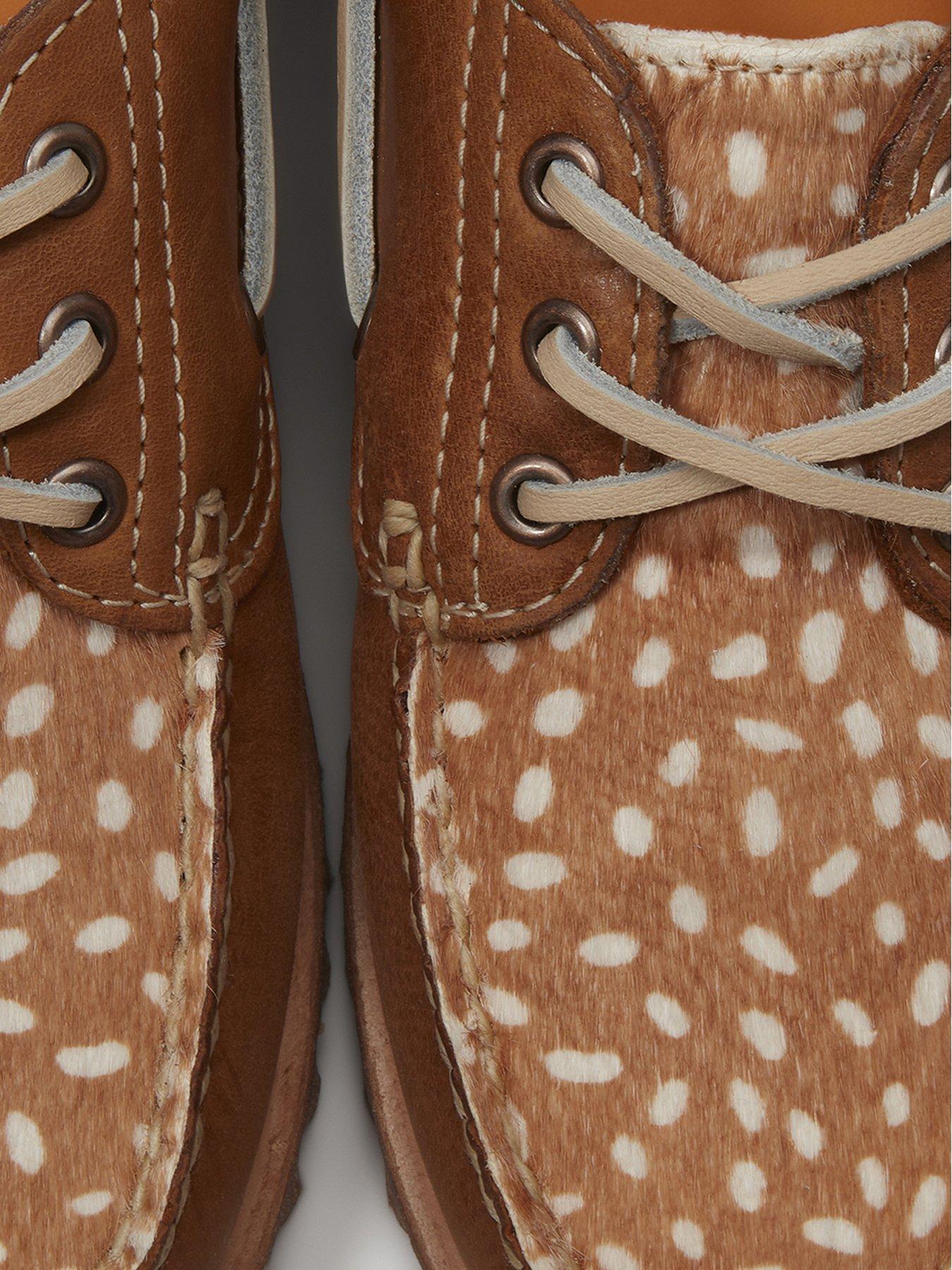 Image 6 of 7 of Timberland Authentic 3-Eye Lug Handsewn Boat Shoe - Brown