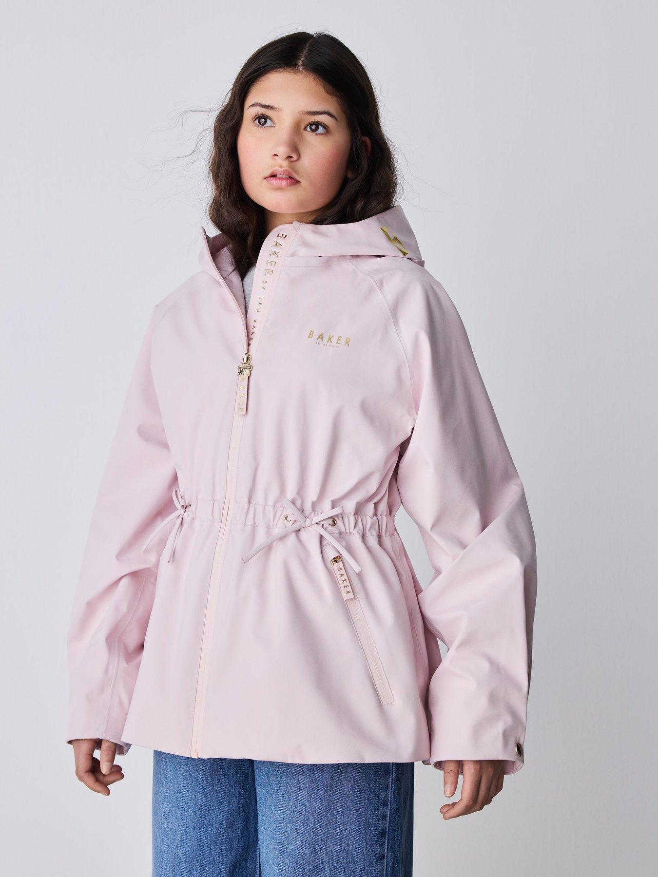 Image 1 of 7 of Ted Baker Girls Lightweight Rainmac - Pink