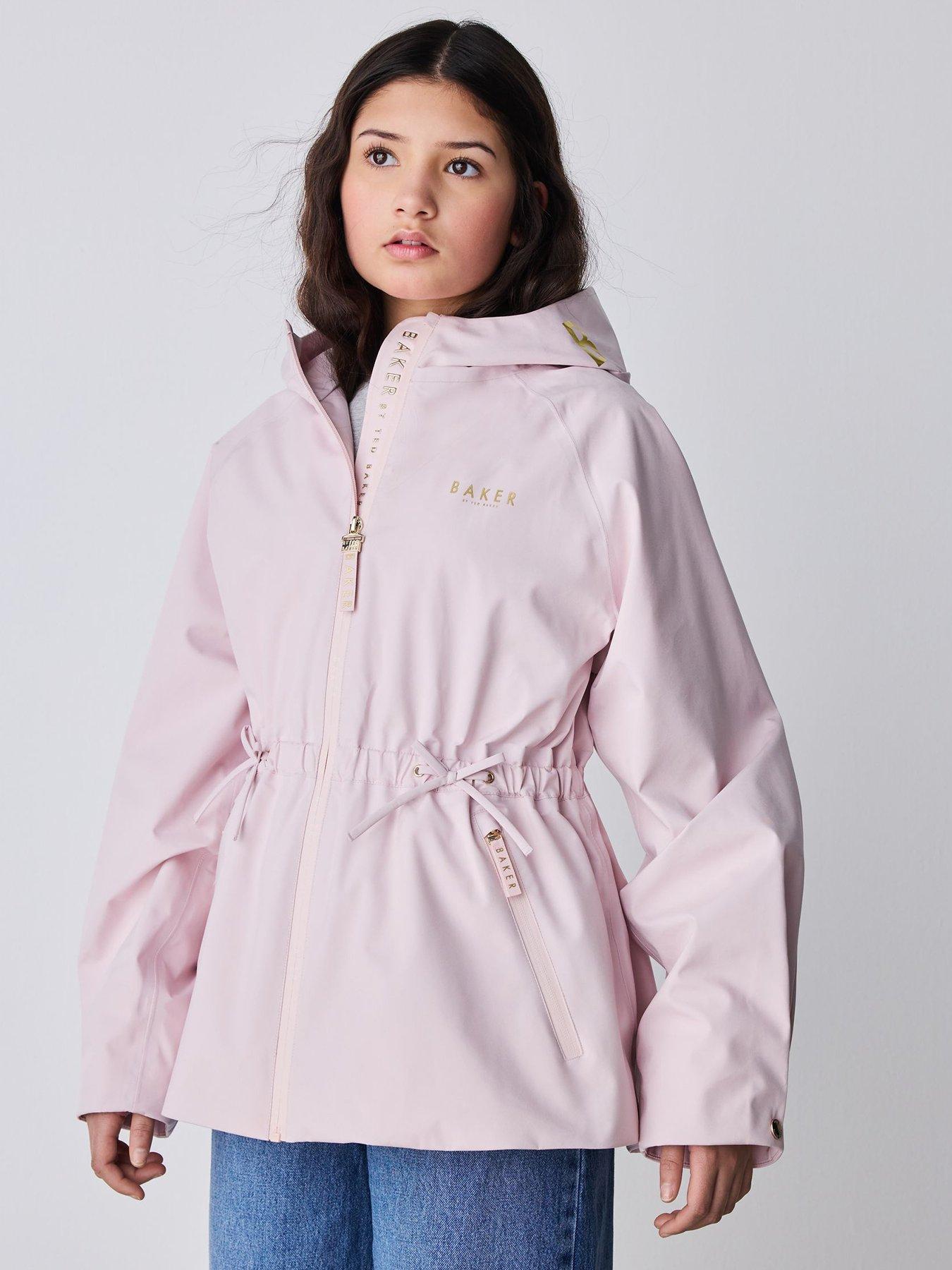 Image 2 of 7 of Ted Baker Girls Lightweight Rainmac - Pink