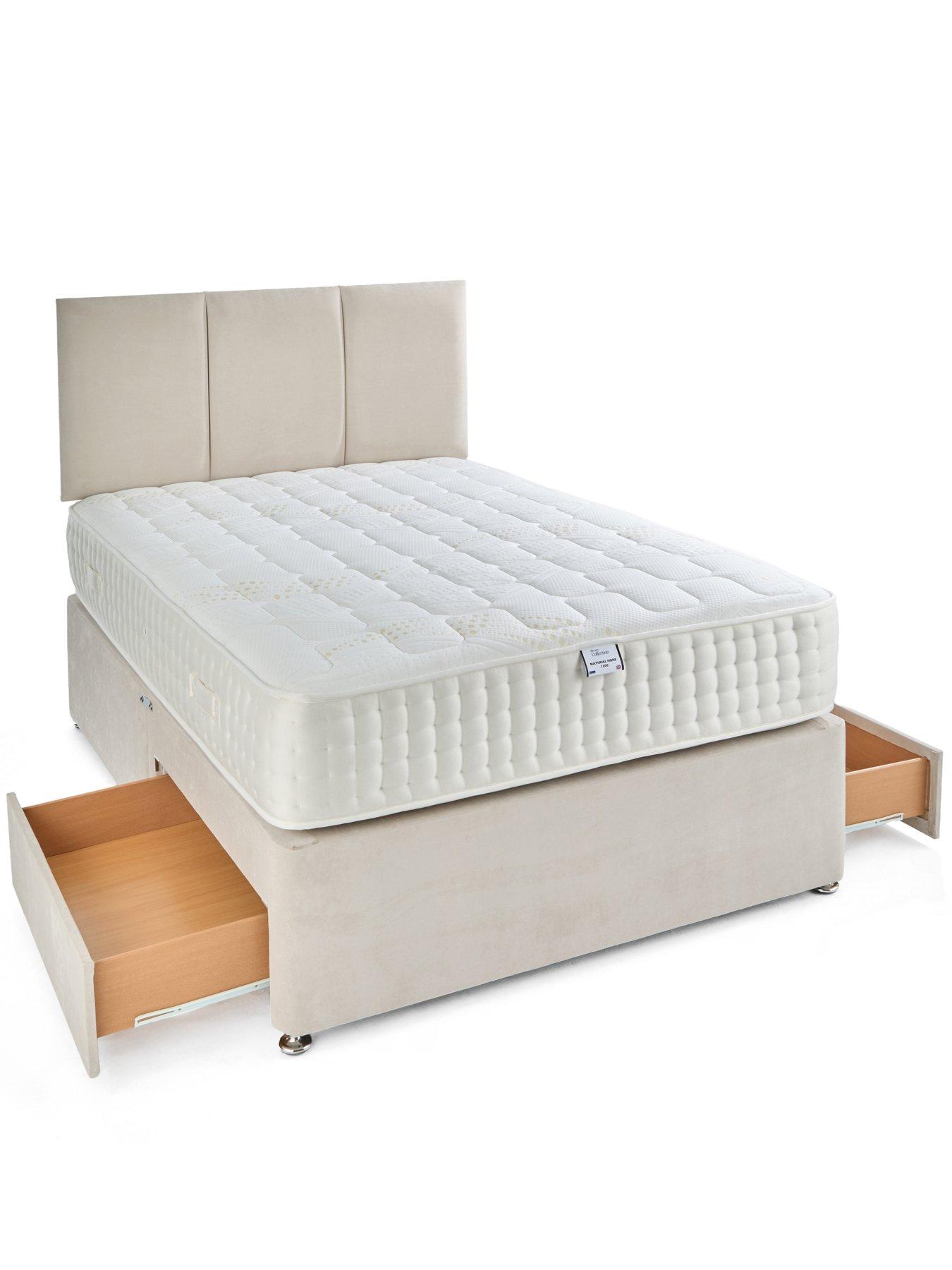 Image 4 of 7 of The Very Collection Sheridan Divan Base with 2 Drawers + Headboard + Natural Fibre Pocket&nbsp;1500 Mattress