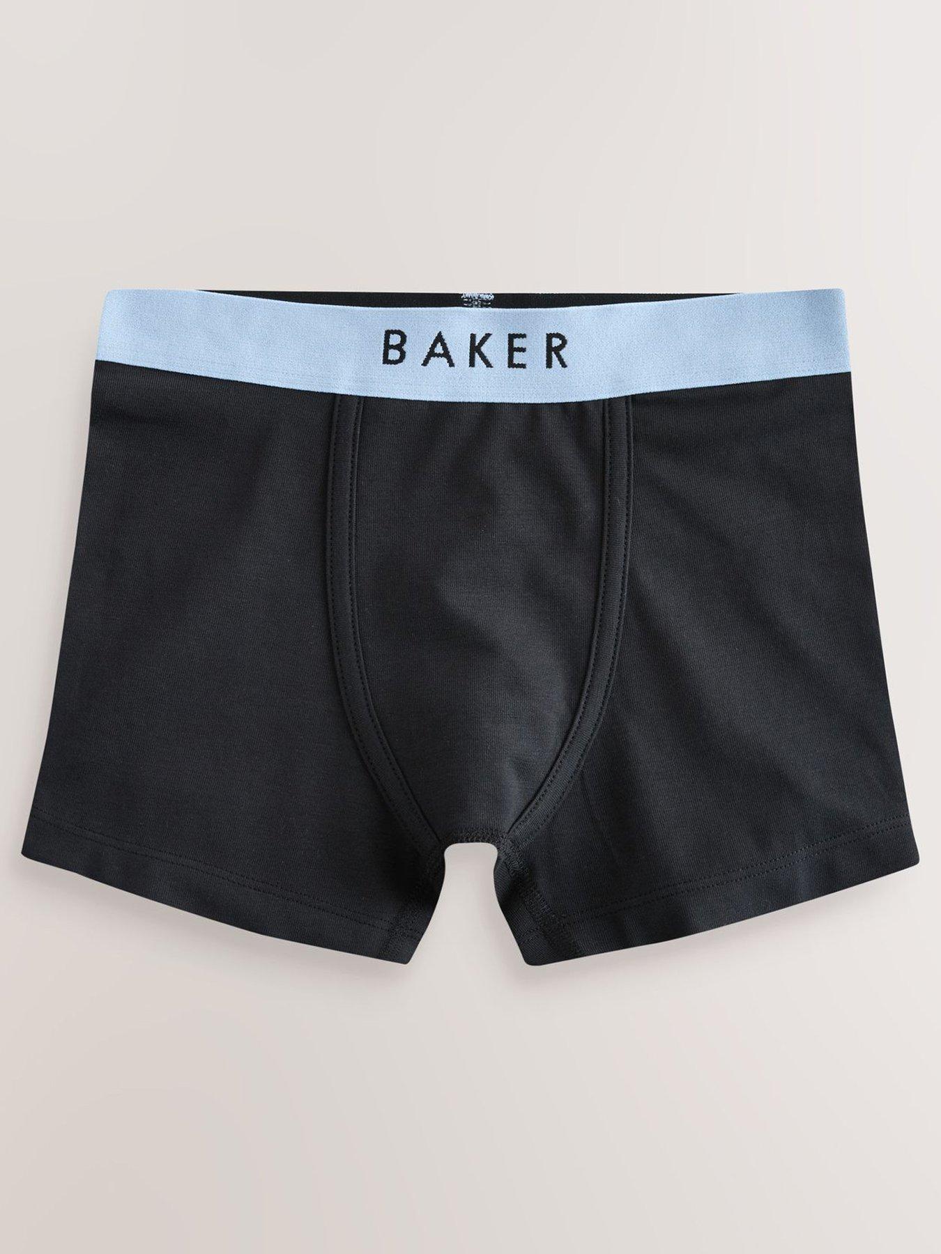 Image 2 of 7 of Ted Baker Older Boys 5 Pack Boxers - Multi