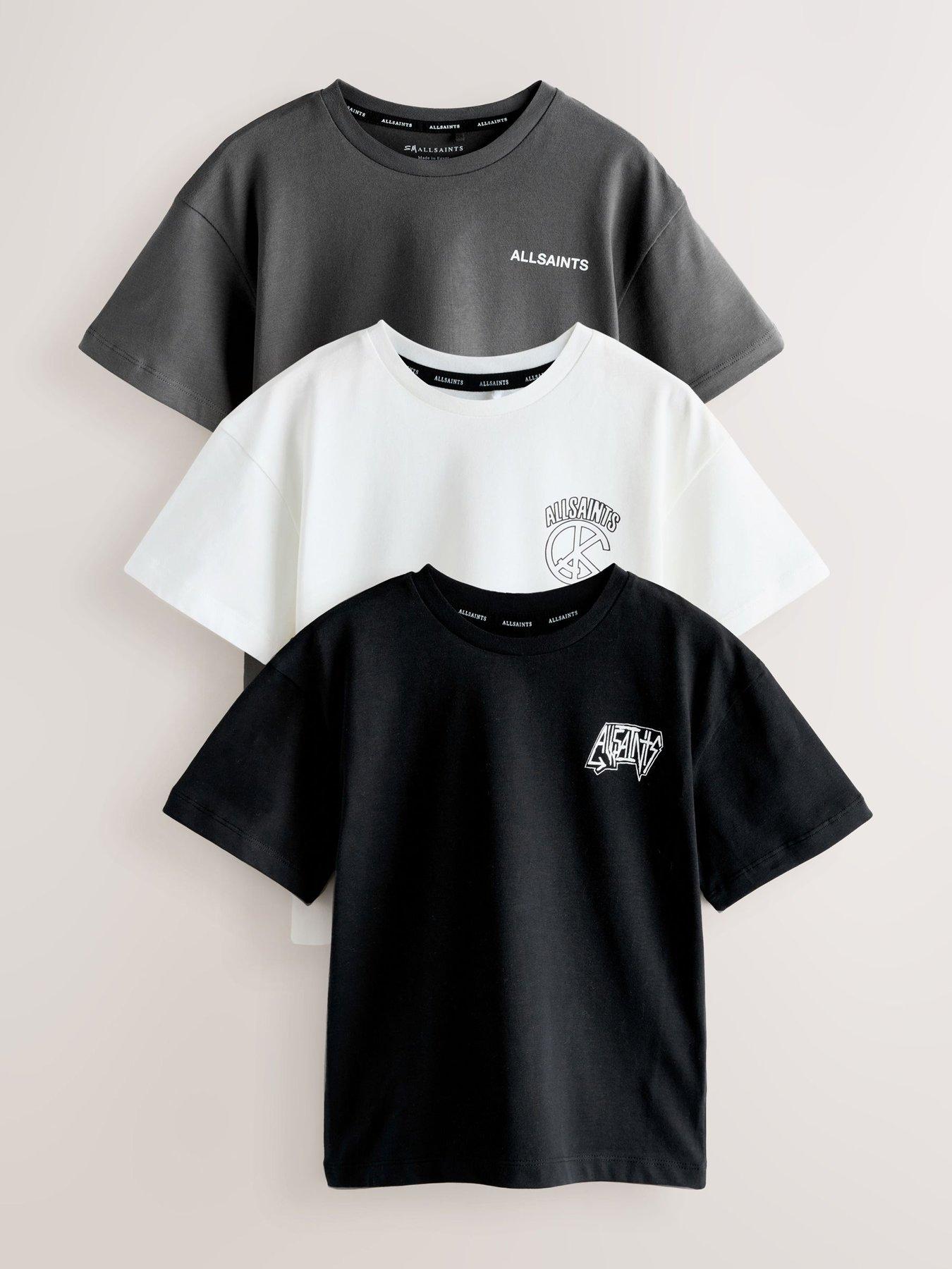 smALLSAINTS Boys 3 Pack Graphic Short Sleeve Tshirts - Multi