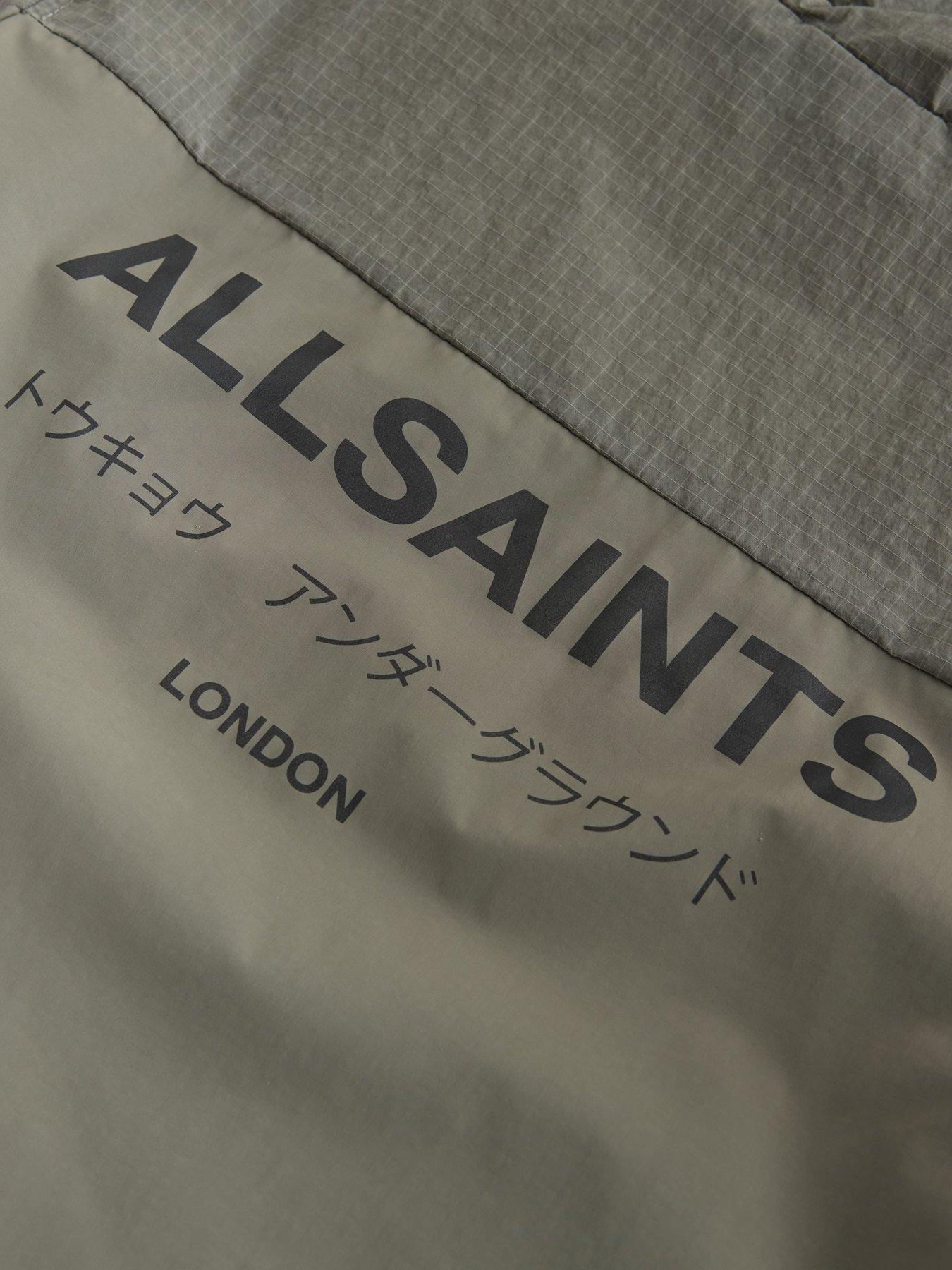 Image 7 of 7 of smALLSAINTS Kids' Underground Lightweight Hooded Jacket - Khaki Green