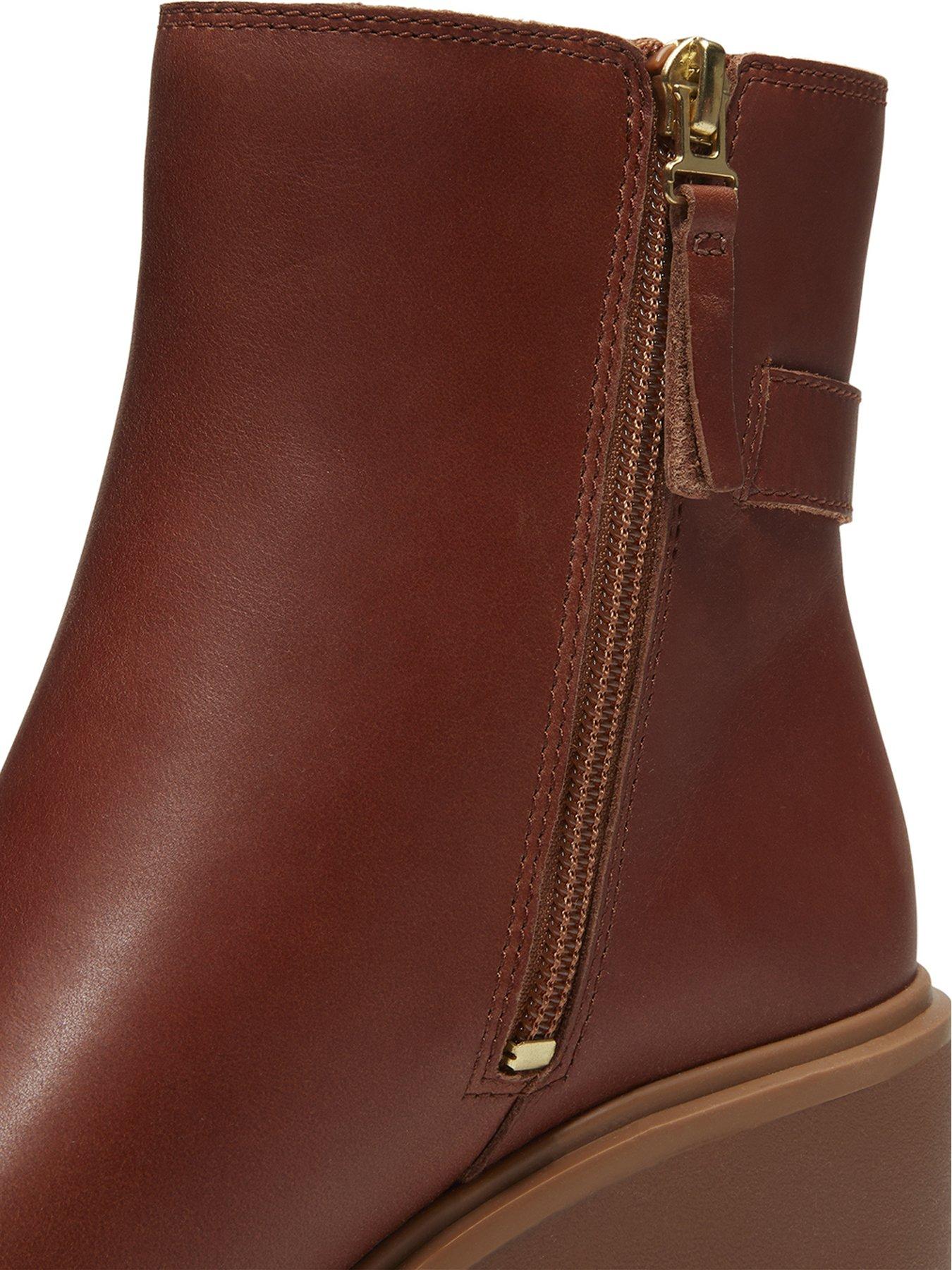Image 7 of 7 of Timberland Stone Heights Chelsea Leather Boots - Brown
