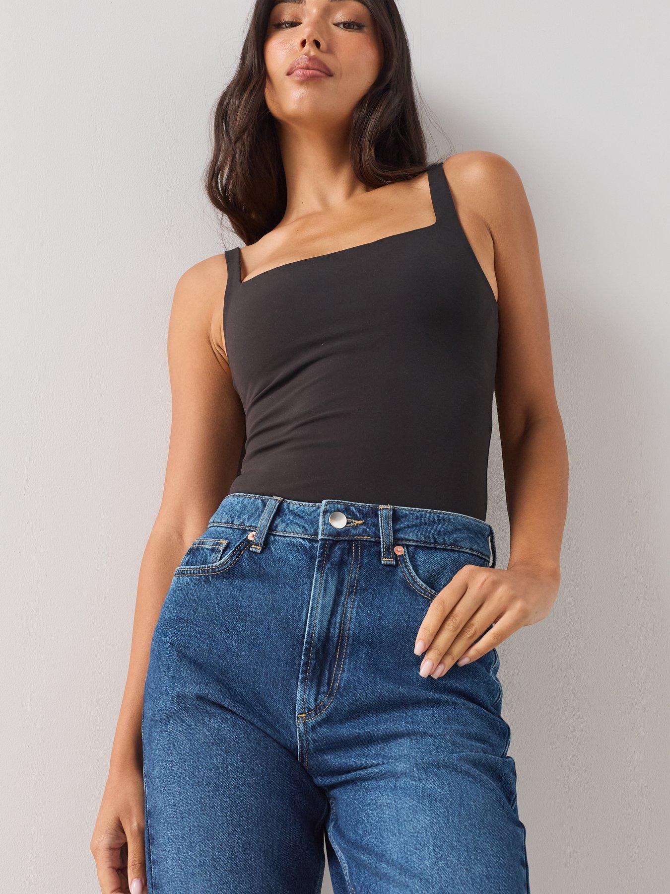 Image 5 of 7 of The Very Collection Co-ord Straight Leg Jeans - Mid Wash