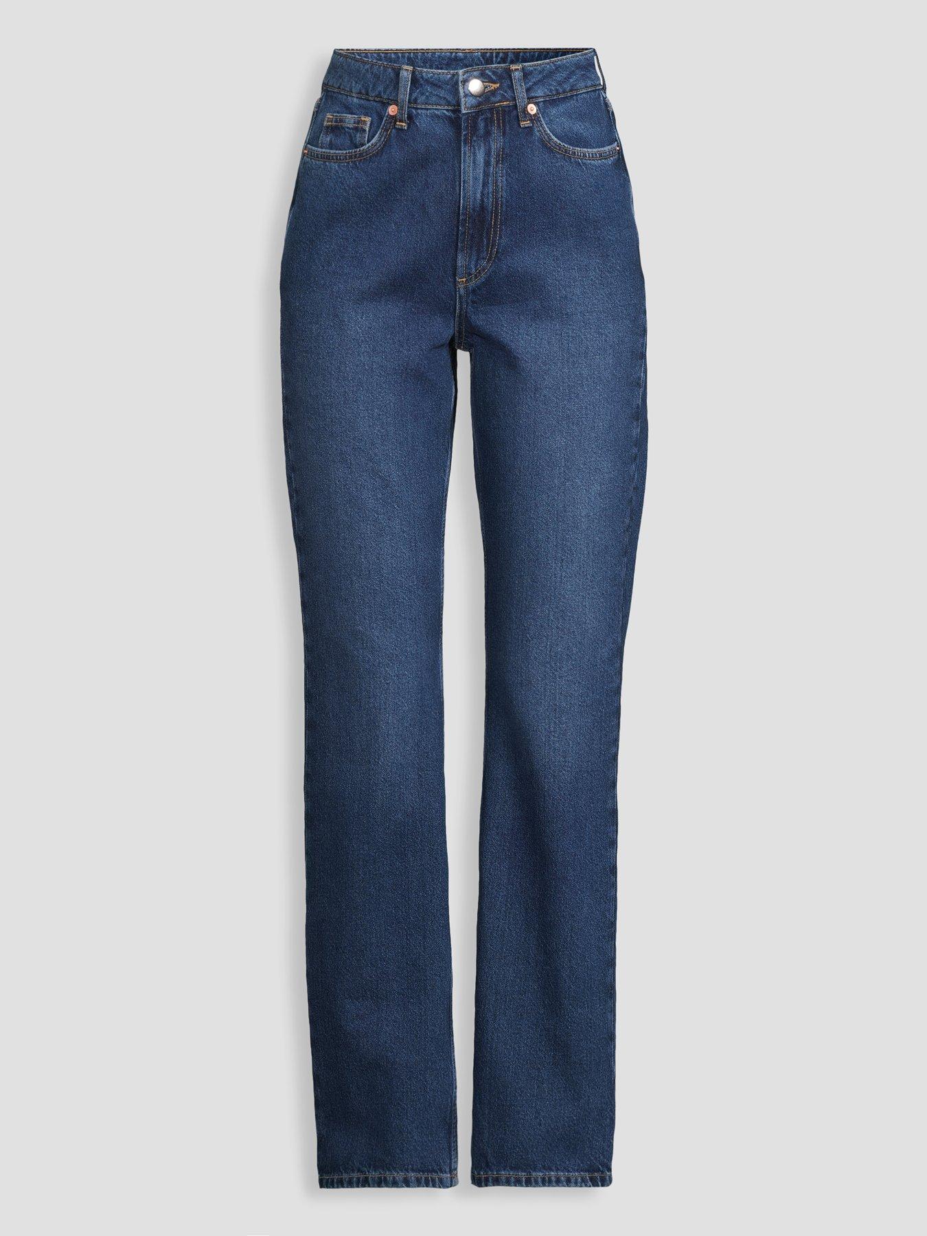 Image 7 of 7 of The Very Collection Co-ord Straight Leg Jeans - Mid Wash