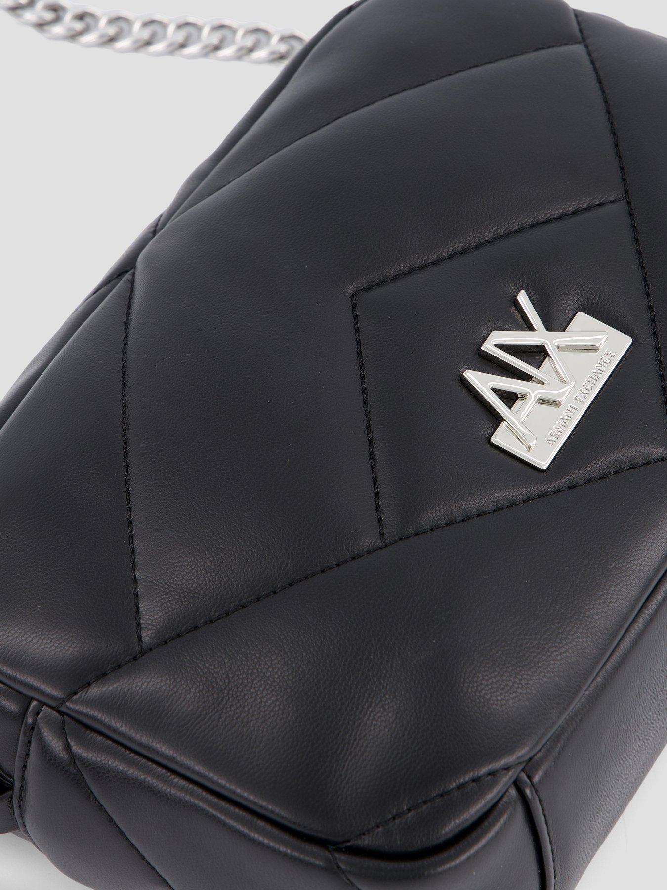 Image 3 of 4 of Armani Exchange Vicky Crossbody Bag - Black