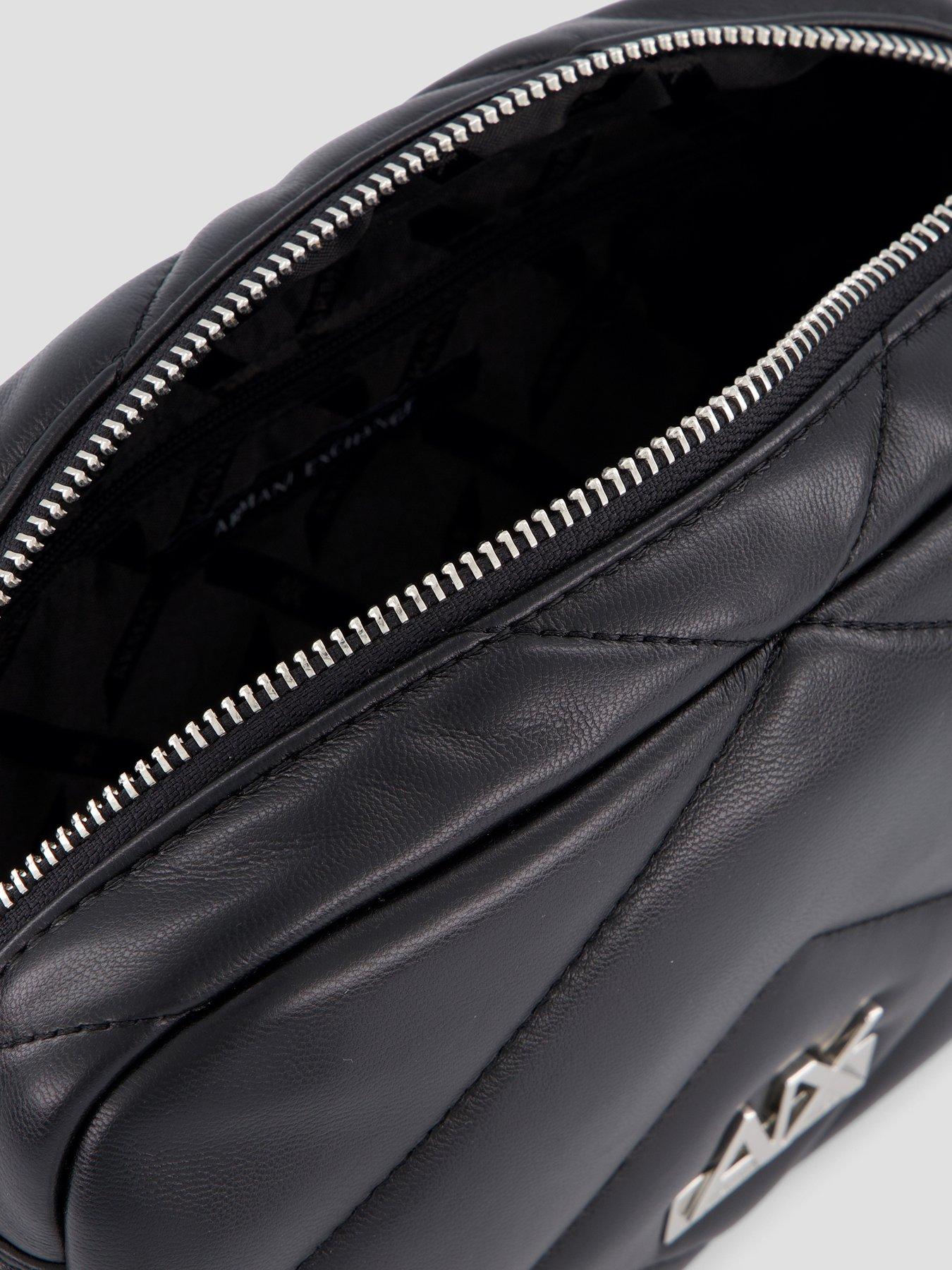 Image 4 of 4 of Armani Exchange Vicky Crossbody Bag - Black