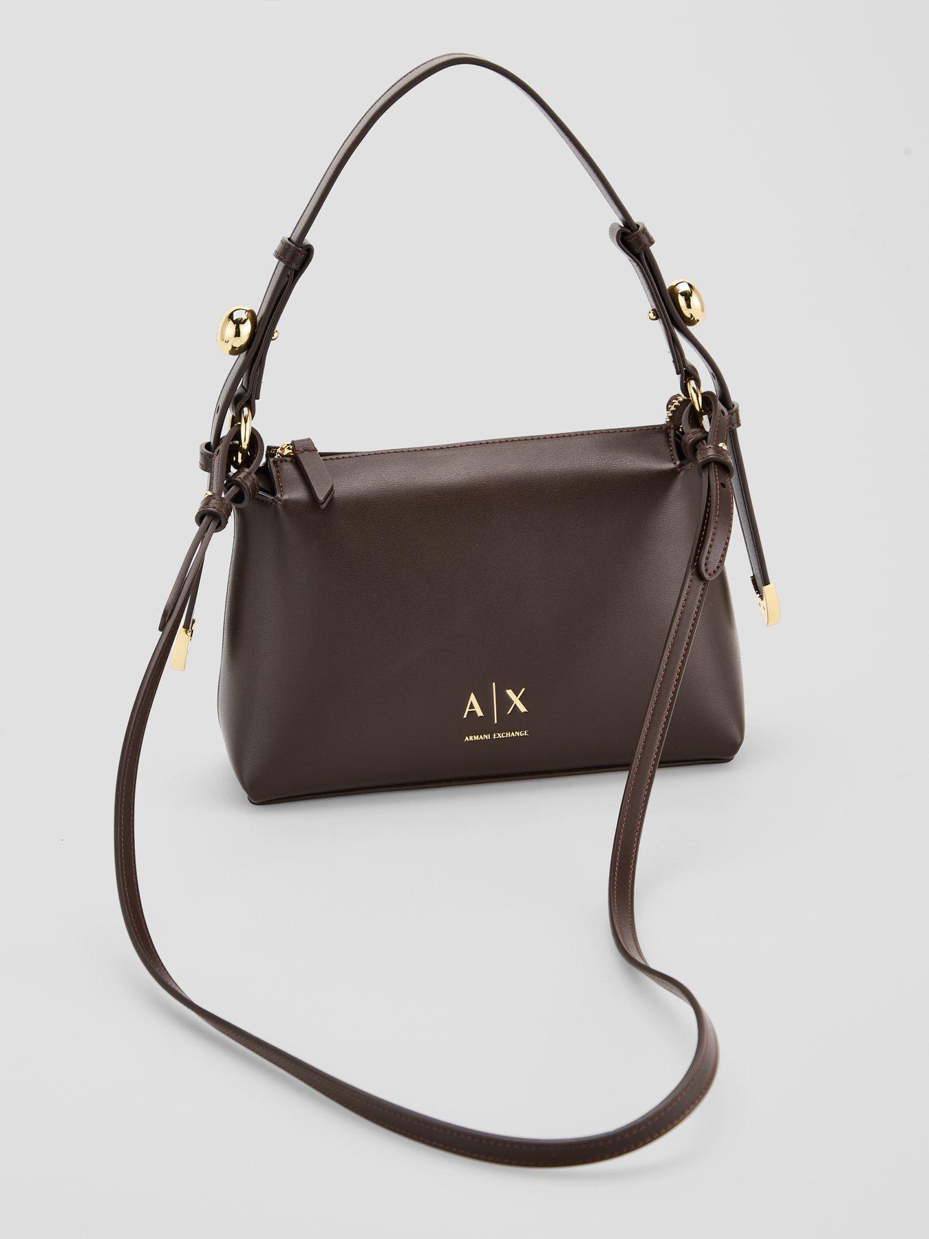 Image 2 of 6 of Armani Exchange Armani Exchange Helen Shoulder Bag - Black