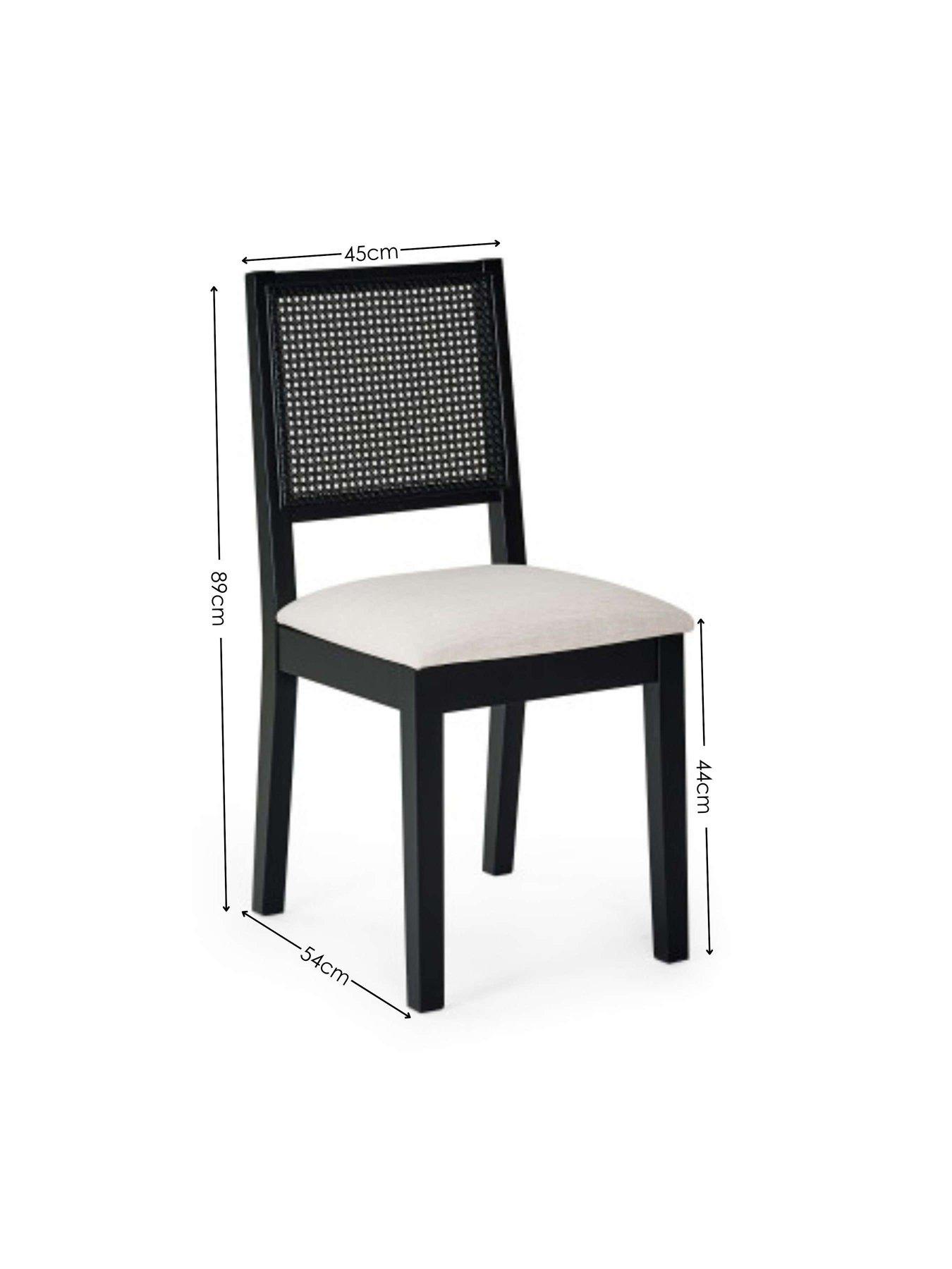 Image 7 of 7 of Julian Bowen Knoxley Black Extending Table And 8 Chairs