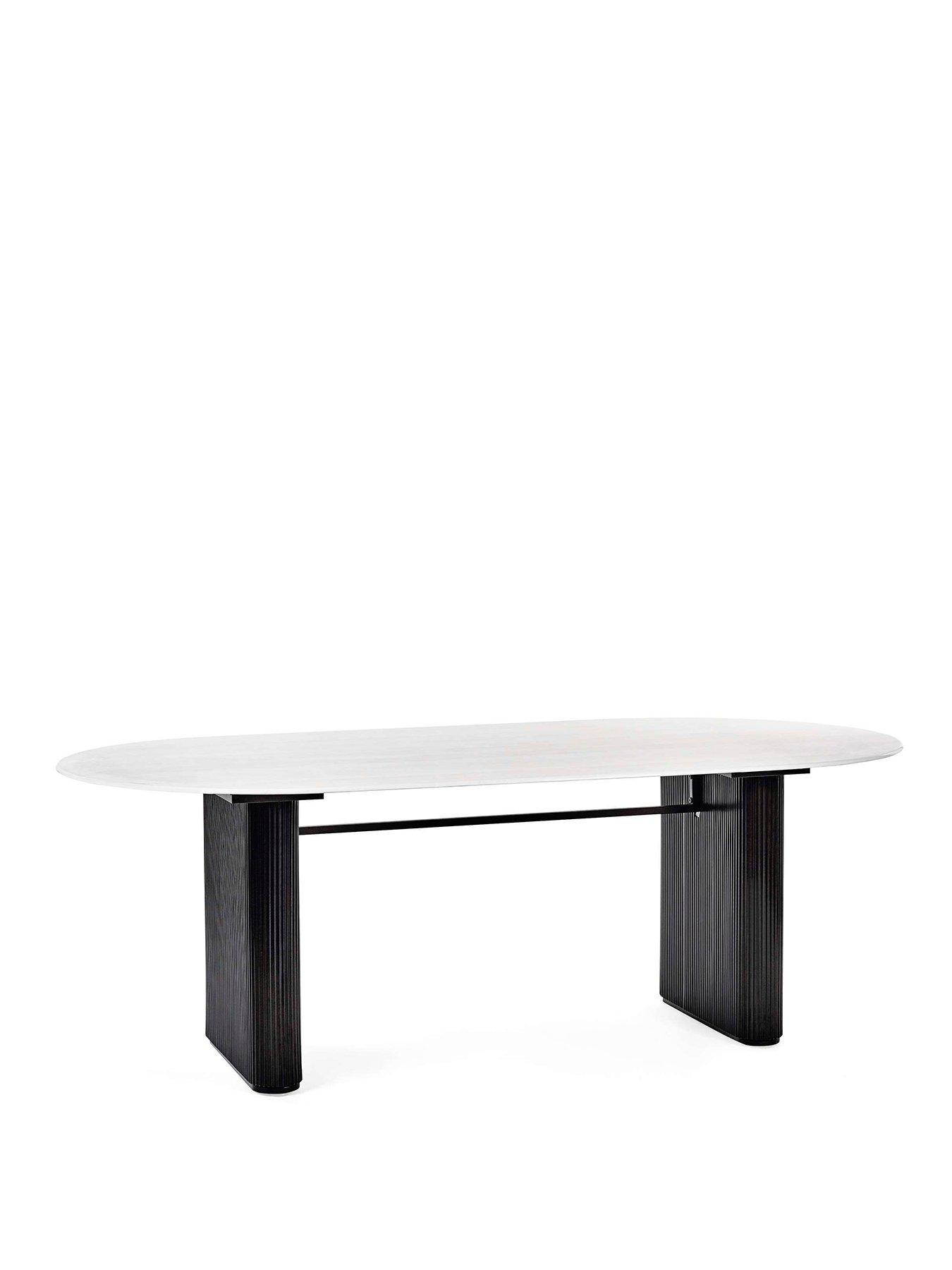 Image 2 of 7 of Julian Bowen Bolivia Oval Dining Table