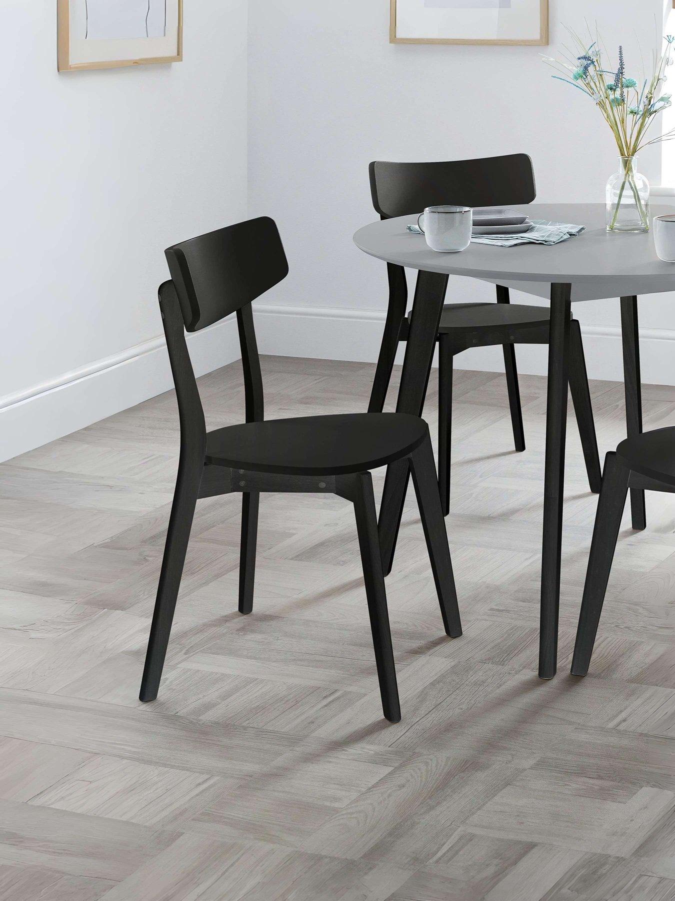 Julian Bowen Set Of 2 Casa Dining Chairs in One Colour