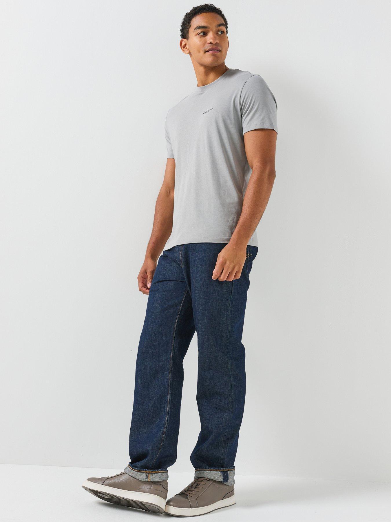 Image 3 of 6 of Armani Exchange Garage Back Graphic T-Shirt - Grey