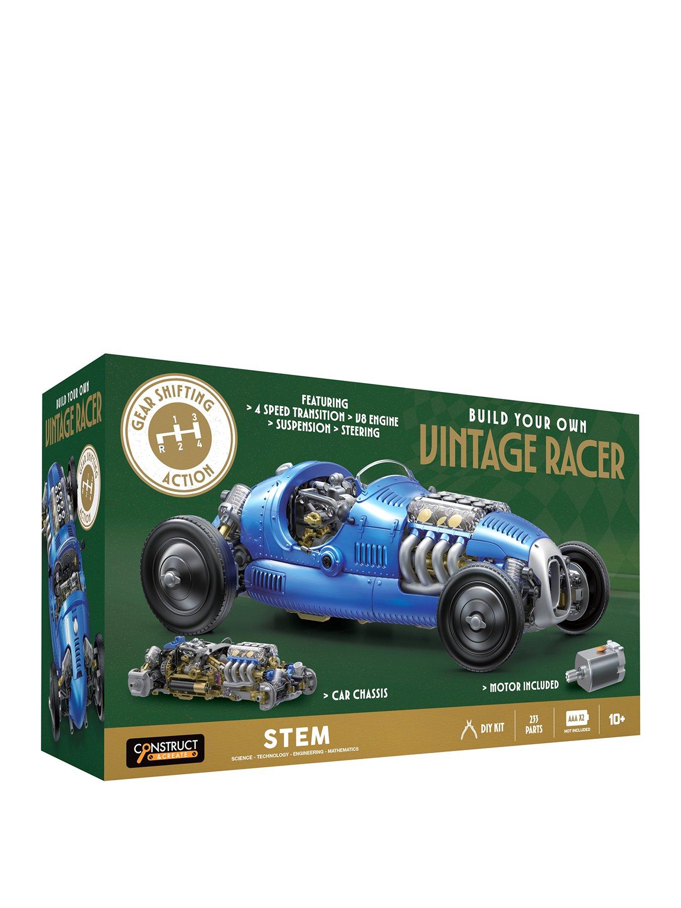 Construct And Create Construct and Create Vintage Race Car Build your Own