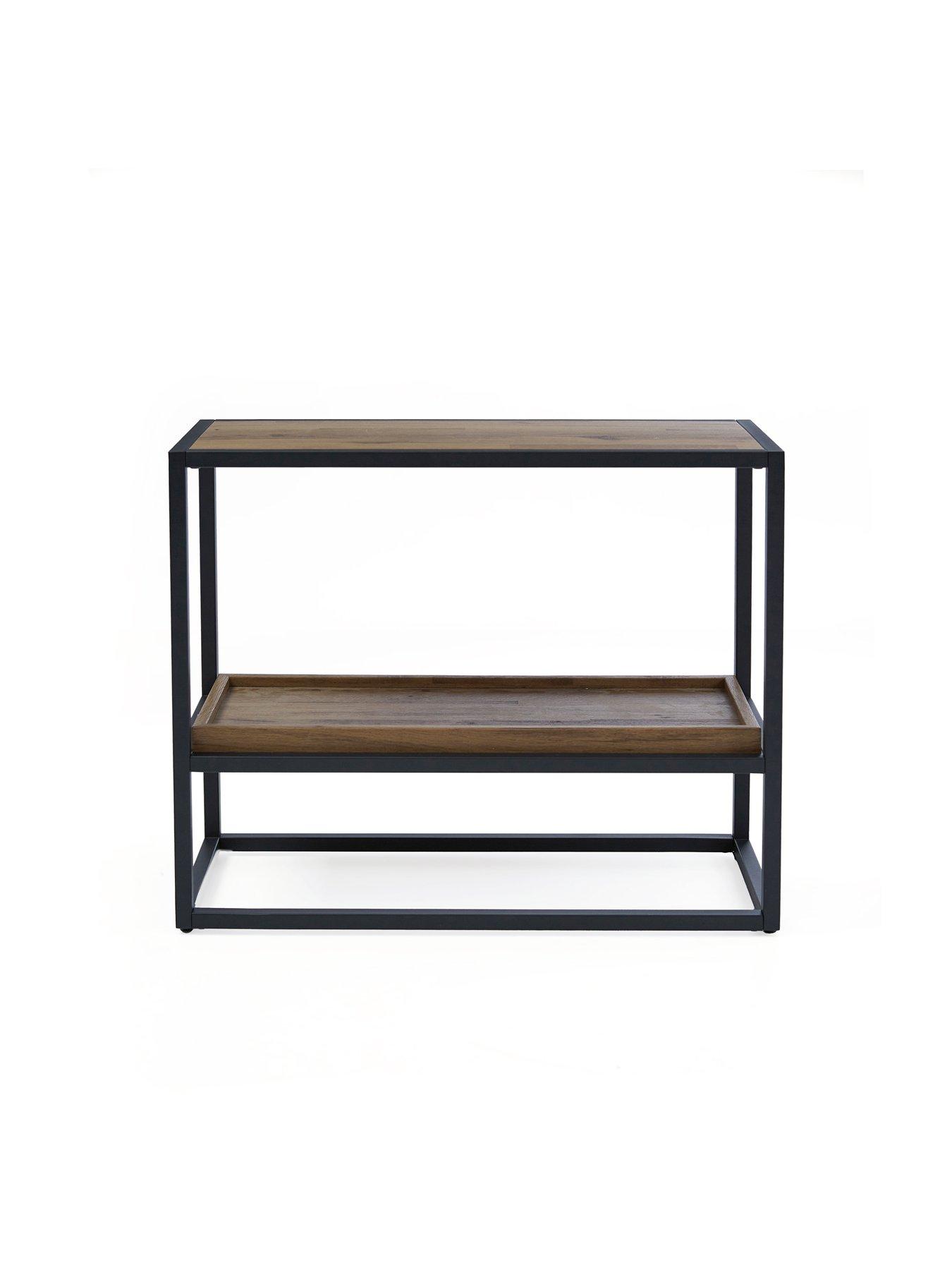 Image 3 of 7 of The Very Collection Harlem 3 Piece Package - End Table, Coffee Table and TV Unit - Mid Oak - FSC&reg; Certified
