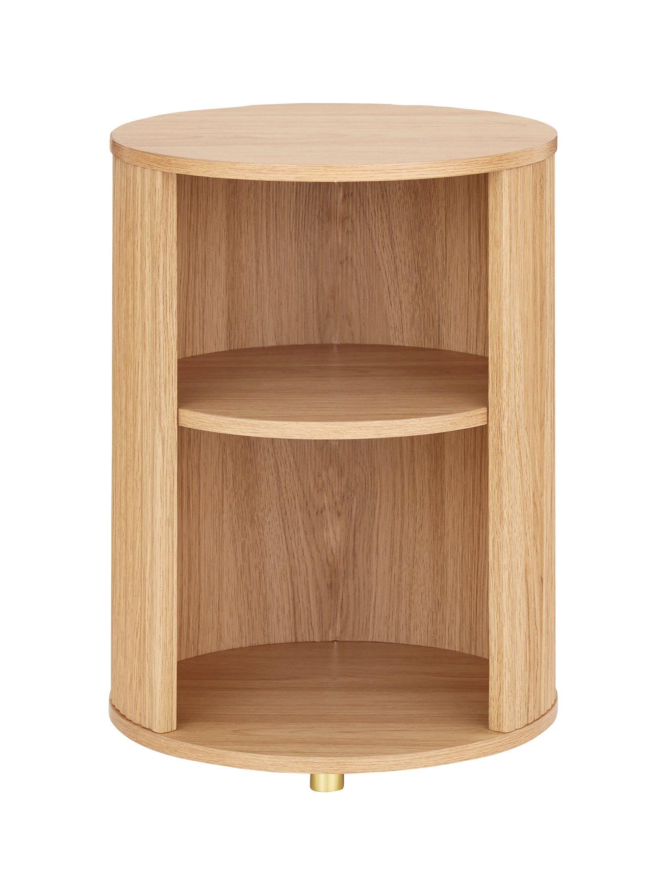 Image 4 of 7 of The Very Collection Carina 3 Piece Package Deal - Side Table, Coffee Table and TV Unit - Oak - FSC&reg; Certified