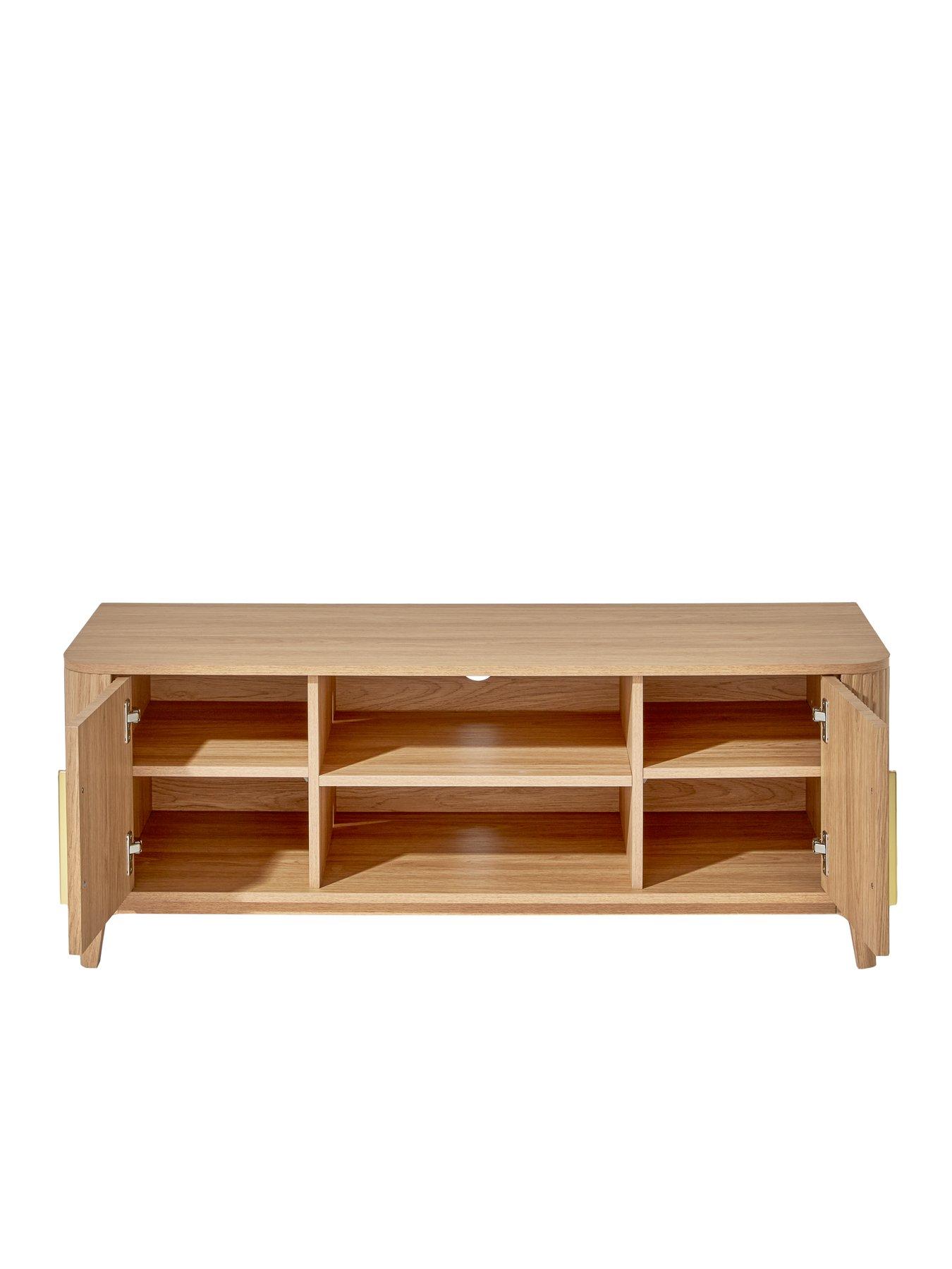 Image 5 of 7 of The Very Collection Carina 3 Piece Package Deal - Side Table, Coffee Table and TV Unit - Oak - FSC&reg; Certified