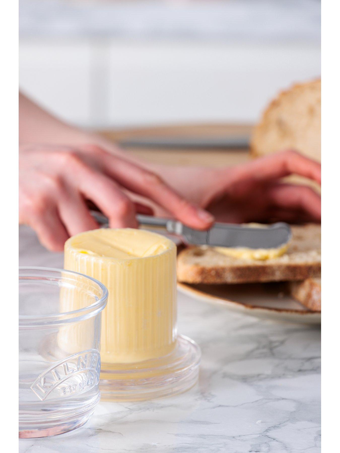 Image 6 of 7 of KILNER Glass Butter Crock