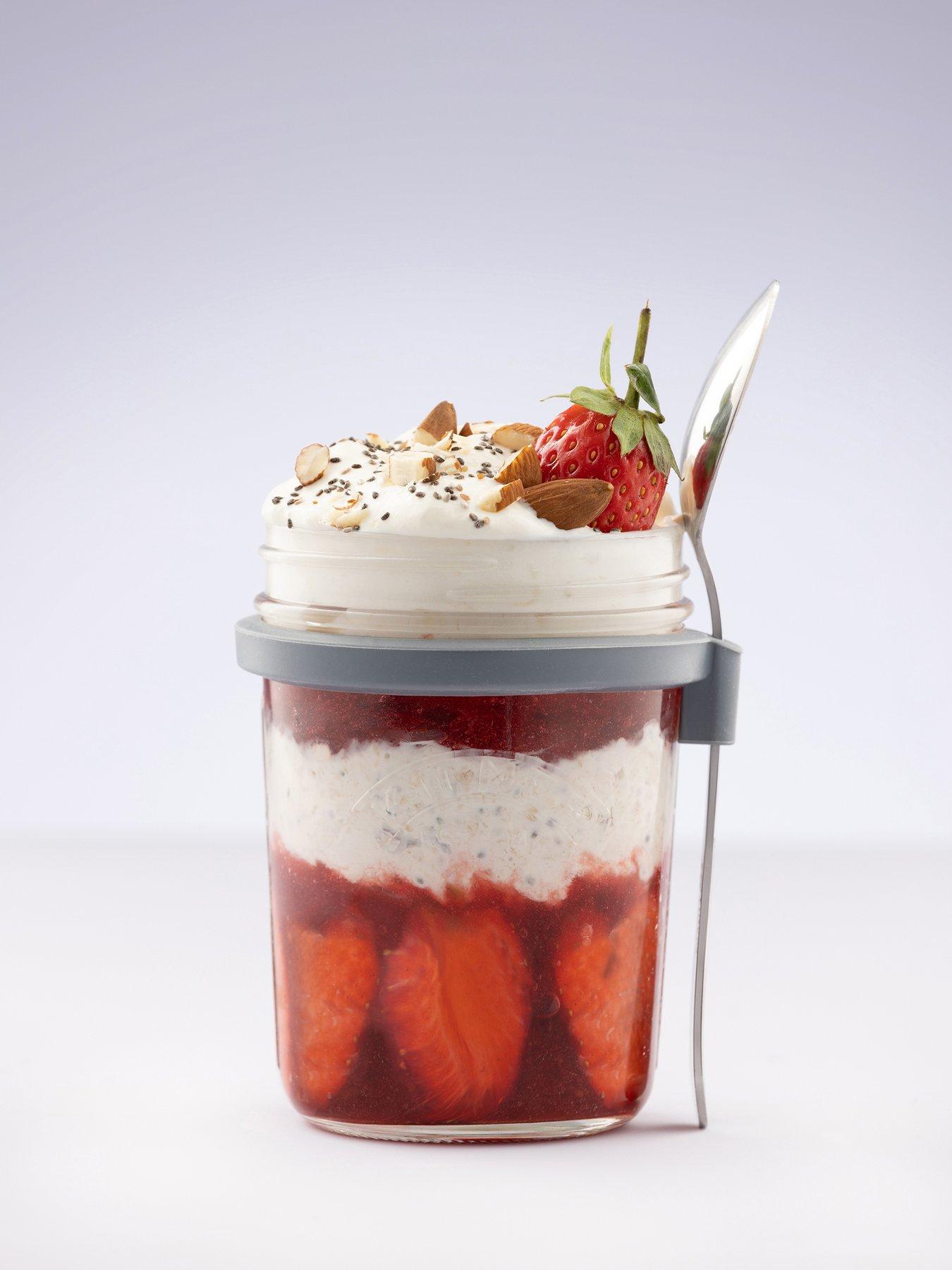 KILNER Set Of 4 Breakfast Jars