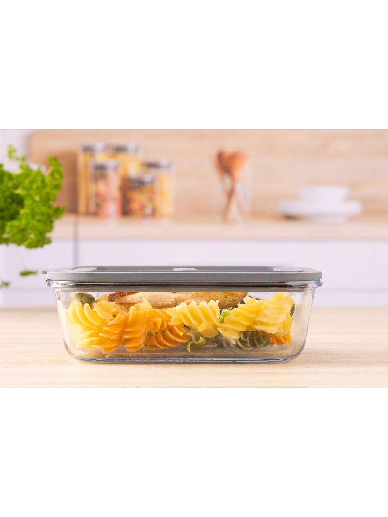 Image 3 of 6 of KILNER New Fresh Storage Rectangle 1.5l Set Of 3