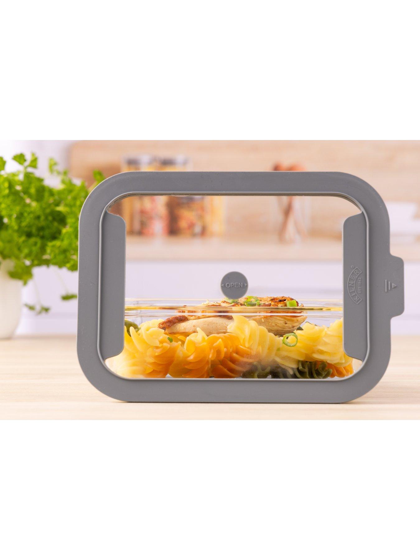 Image 4 of 6 of KILNER New Fresh Storage Rectangle 1.5l Set Of 3