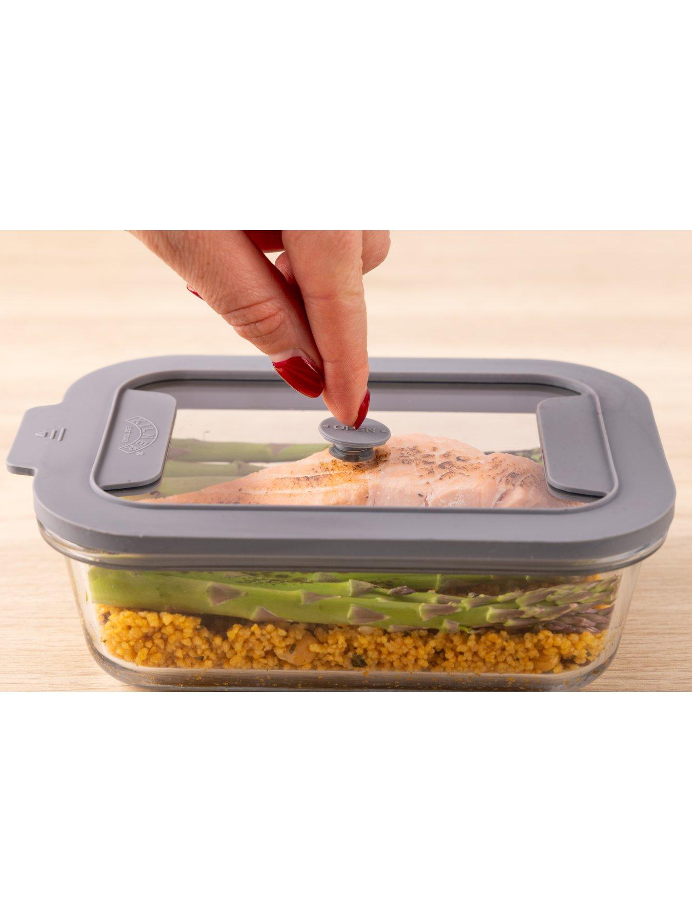 Image 3 of 6 of KILNER New Fresh Storage Rectangle 0.63l Set Of 3