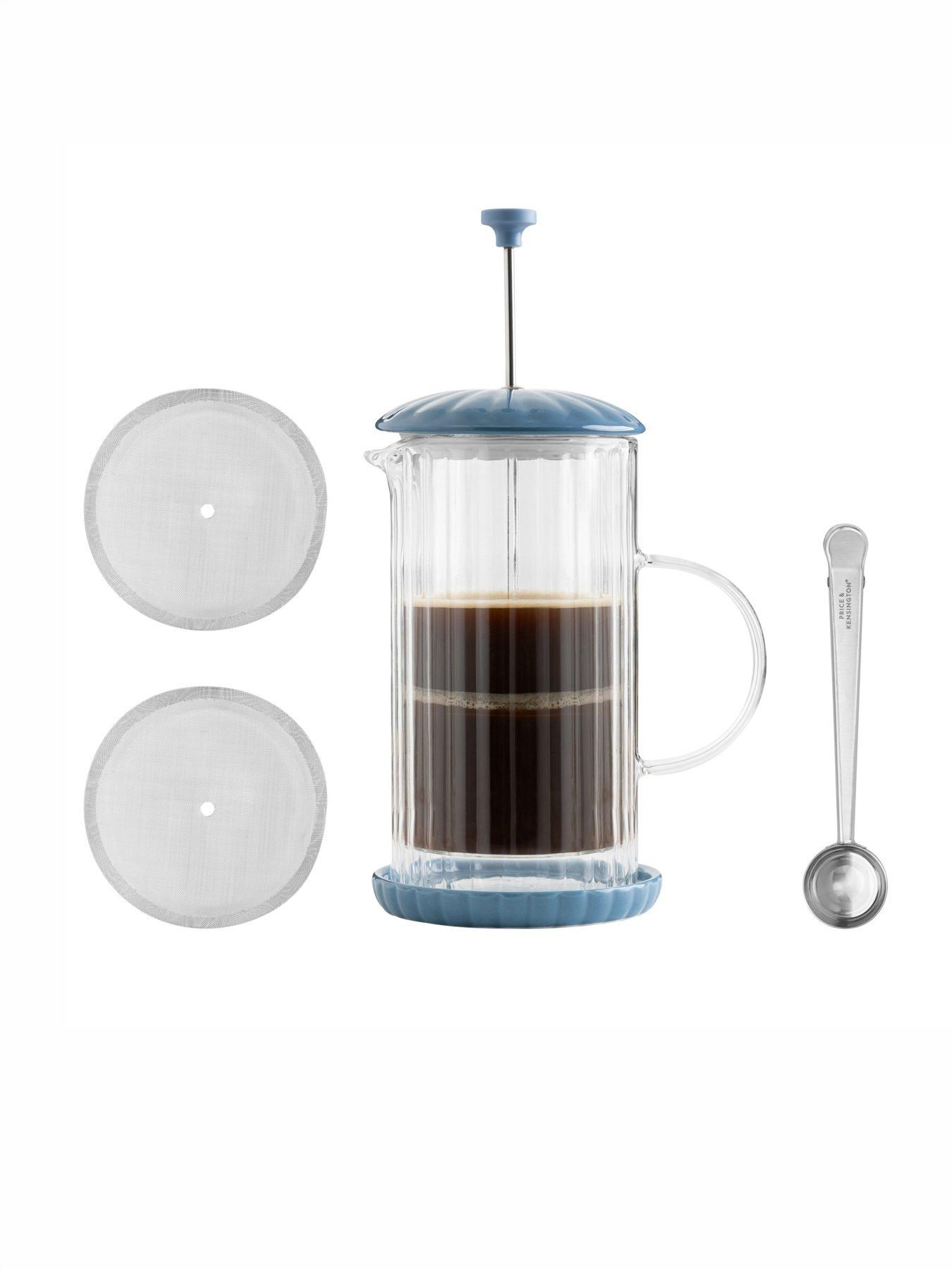 Image 3 of 5 of Price & Kensington Luxe Cafetiere/french Press Bluebell 1l