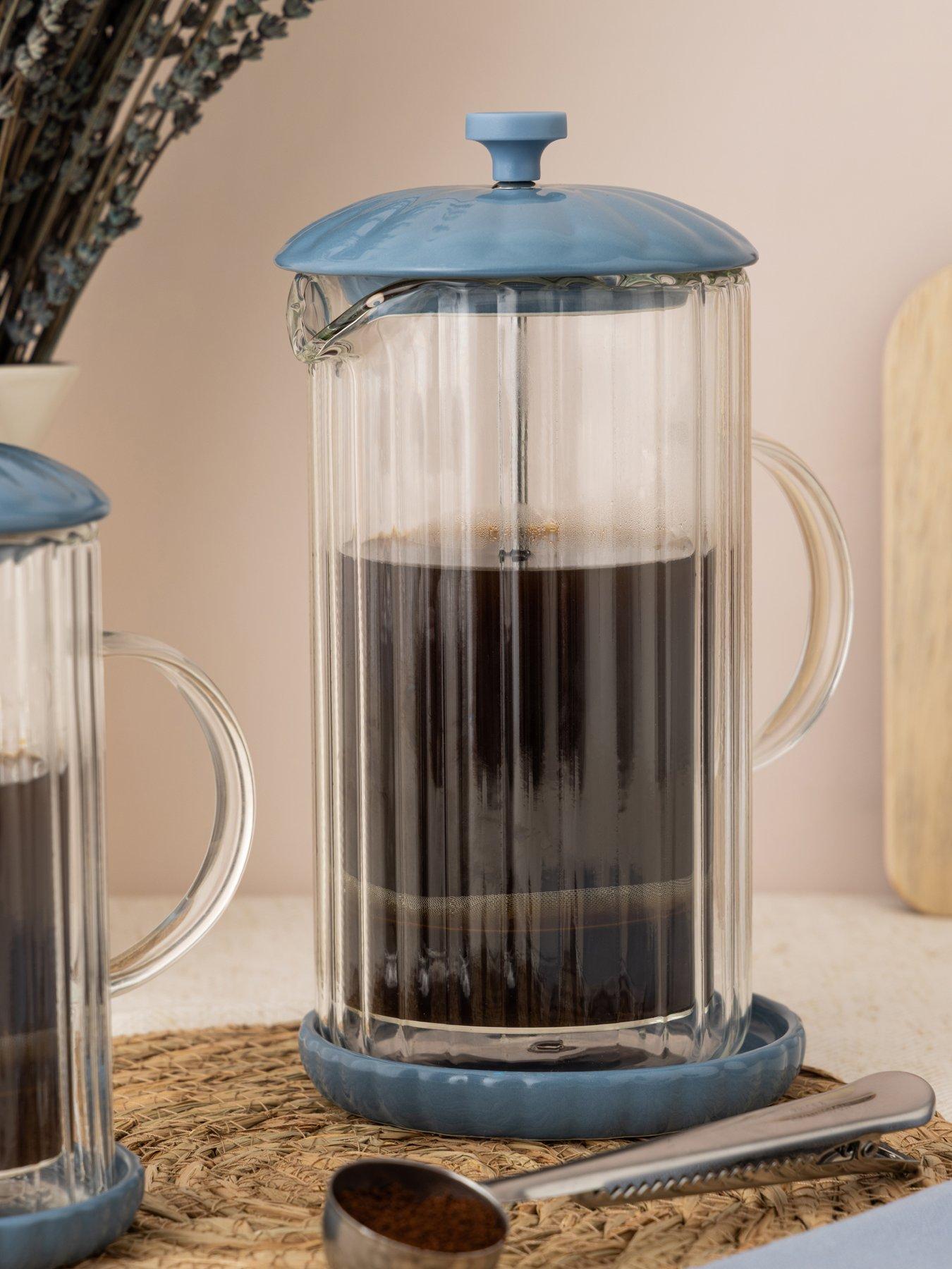 Image 5 of 5 of Price & Kensington Luxe Cafetiere/french Press Bluebell 1l