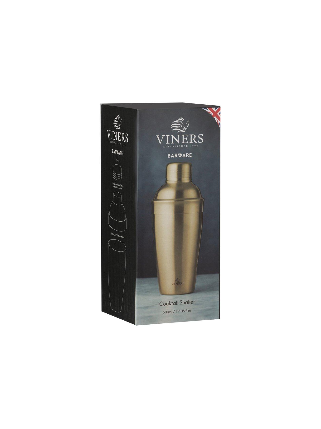 Image 3 of 5 of Viners Barware Cocktail Shaker Gold 500ml