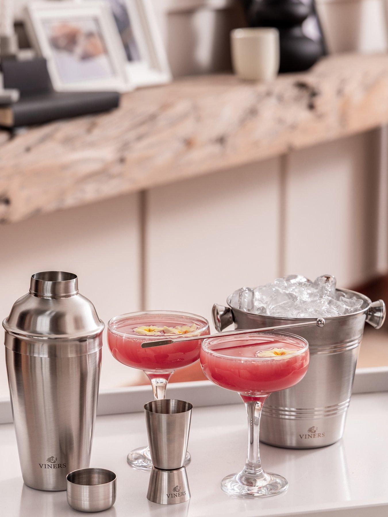 Viners Barware Cocktail Shaker Silver 500ml