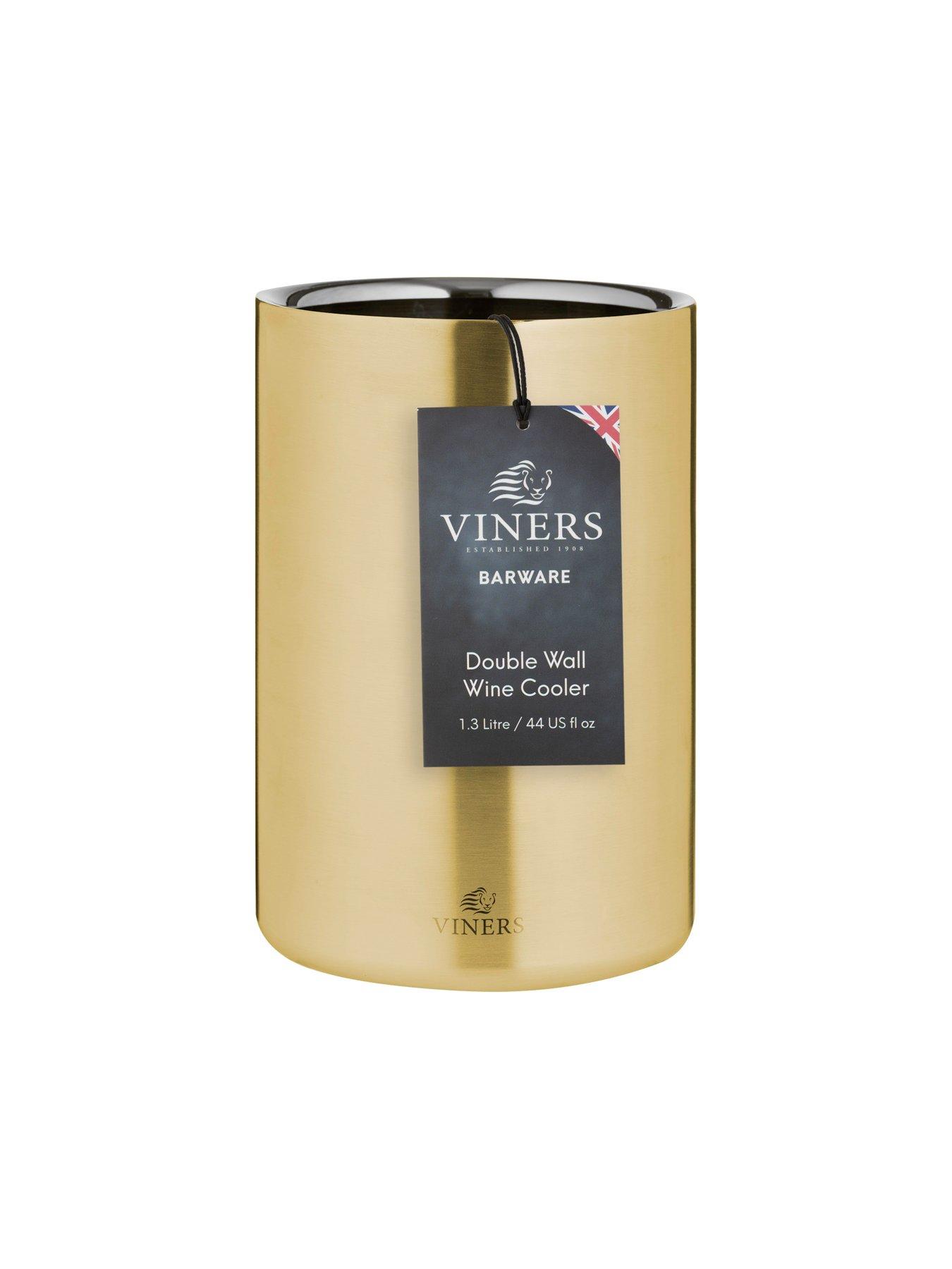 Image 3 of 4 of Viners Barware Wine Cooler Double Wall Gold 1.3l