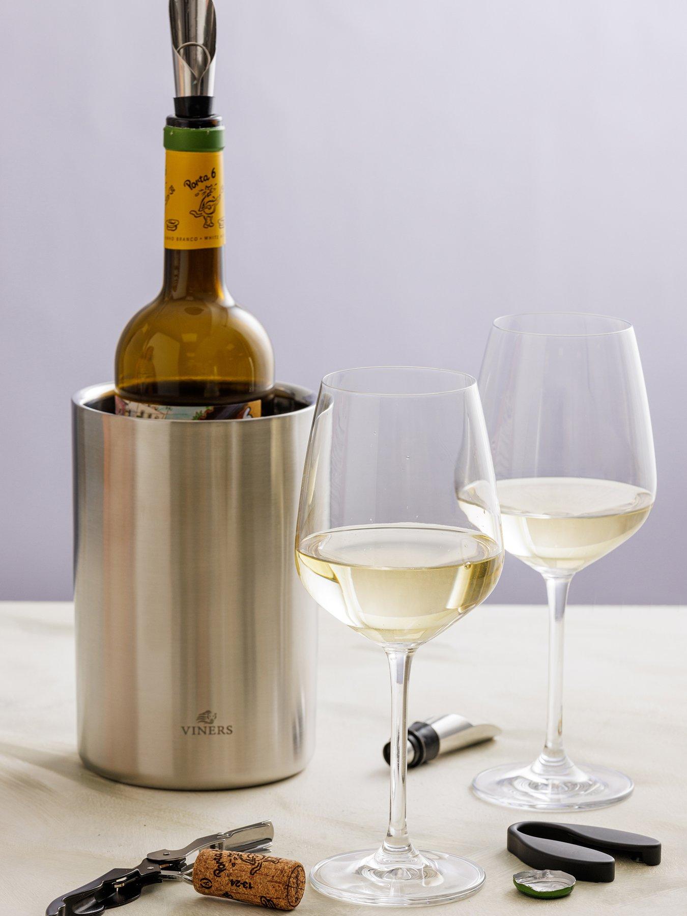 Viners Barware Wine Cooler Double Wall Silver 1.3l