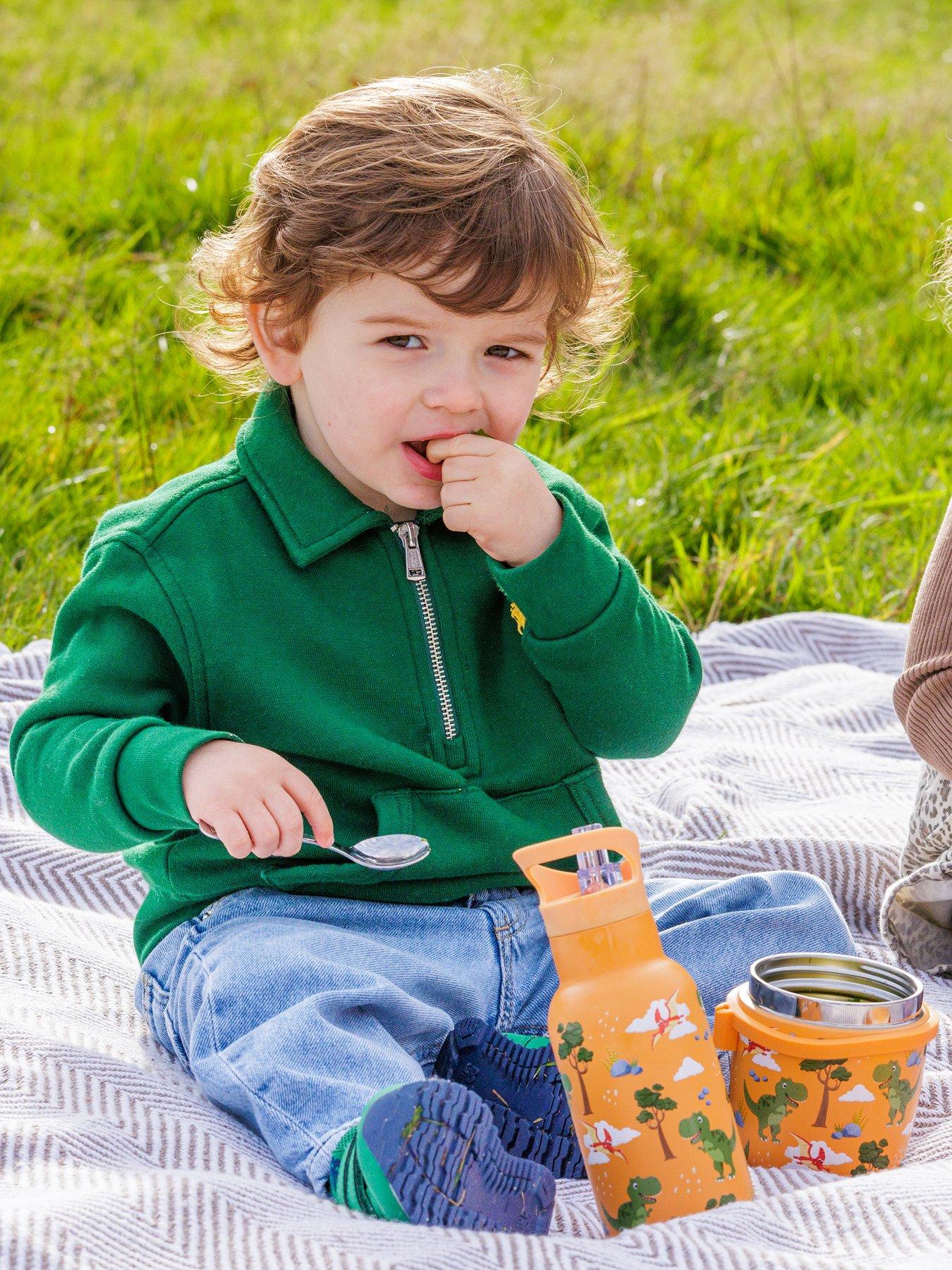 Viners Dinosaur Food Flask And Water Bottle Set