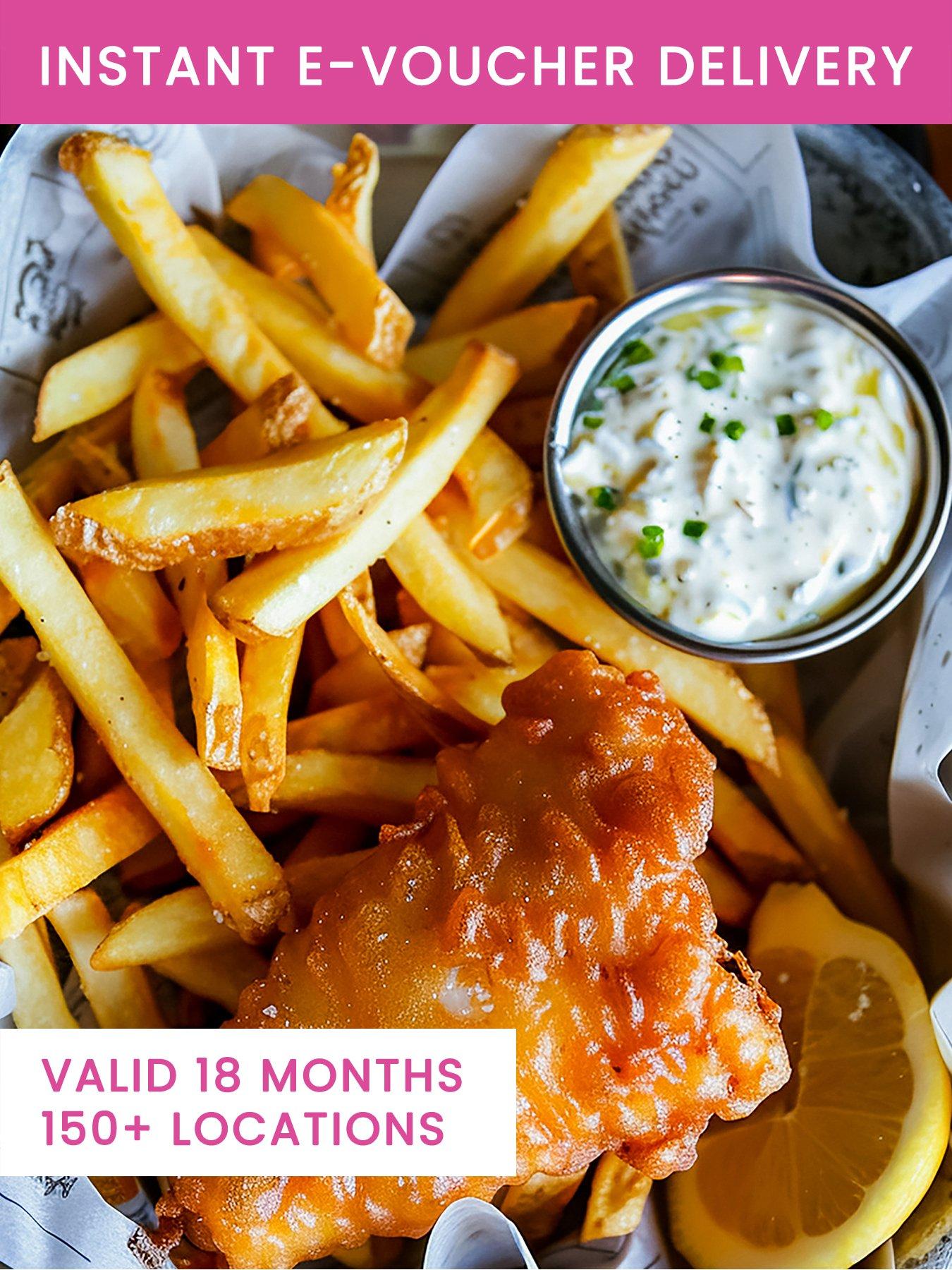 Activity Superstore Classic Pub Fish & Chips for Two