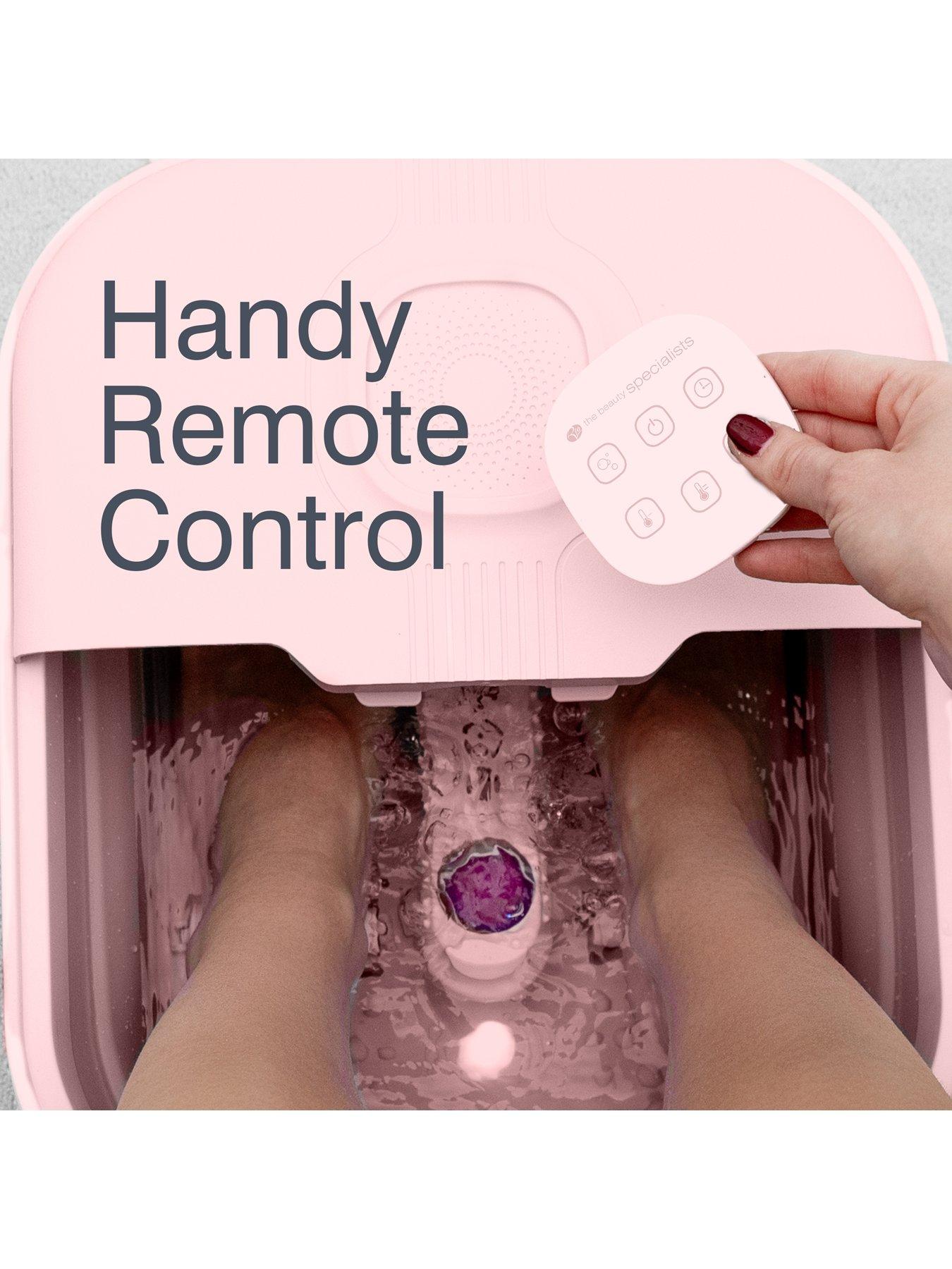 Image 2 of 7 of Rio Rio Deluxe Foldaway Foot Spa Bath - Pink