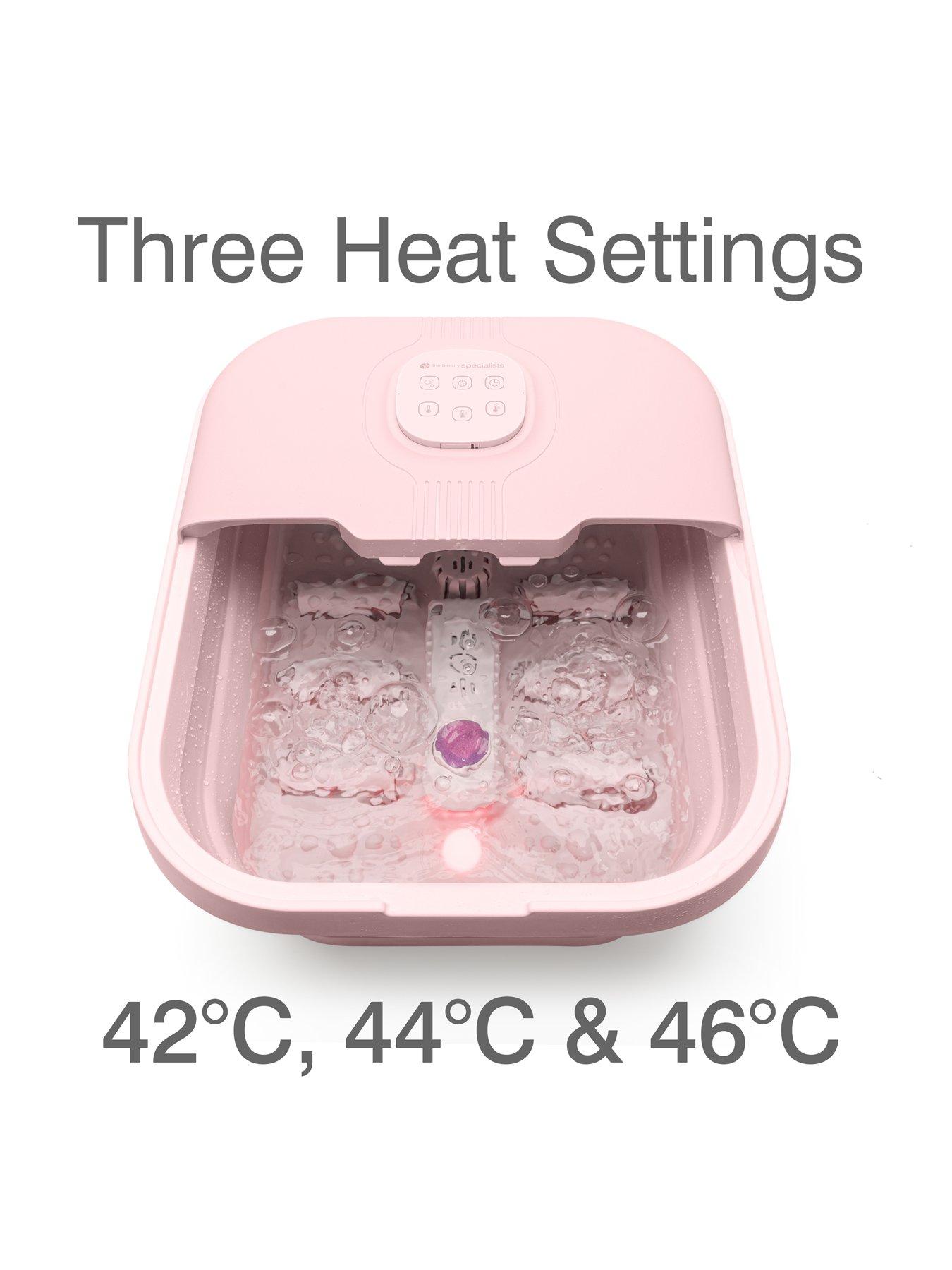 Image 4 of 7 of Rio Rio Deluxe Foldaway Foot Spa Bath - Pink
