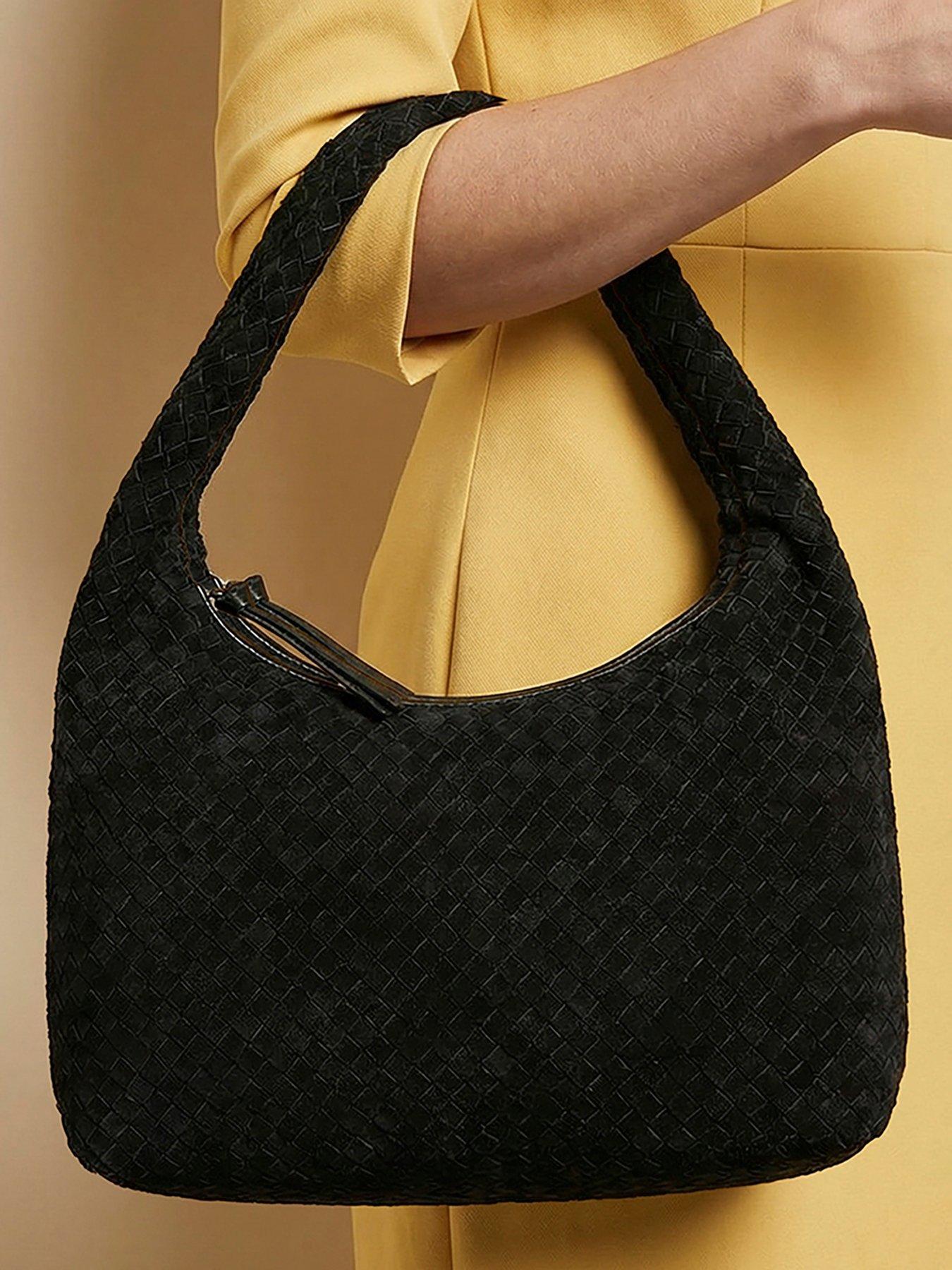 Image 2 of 5 of Jones Bootmaker Waverely Black Shoulder Bag