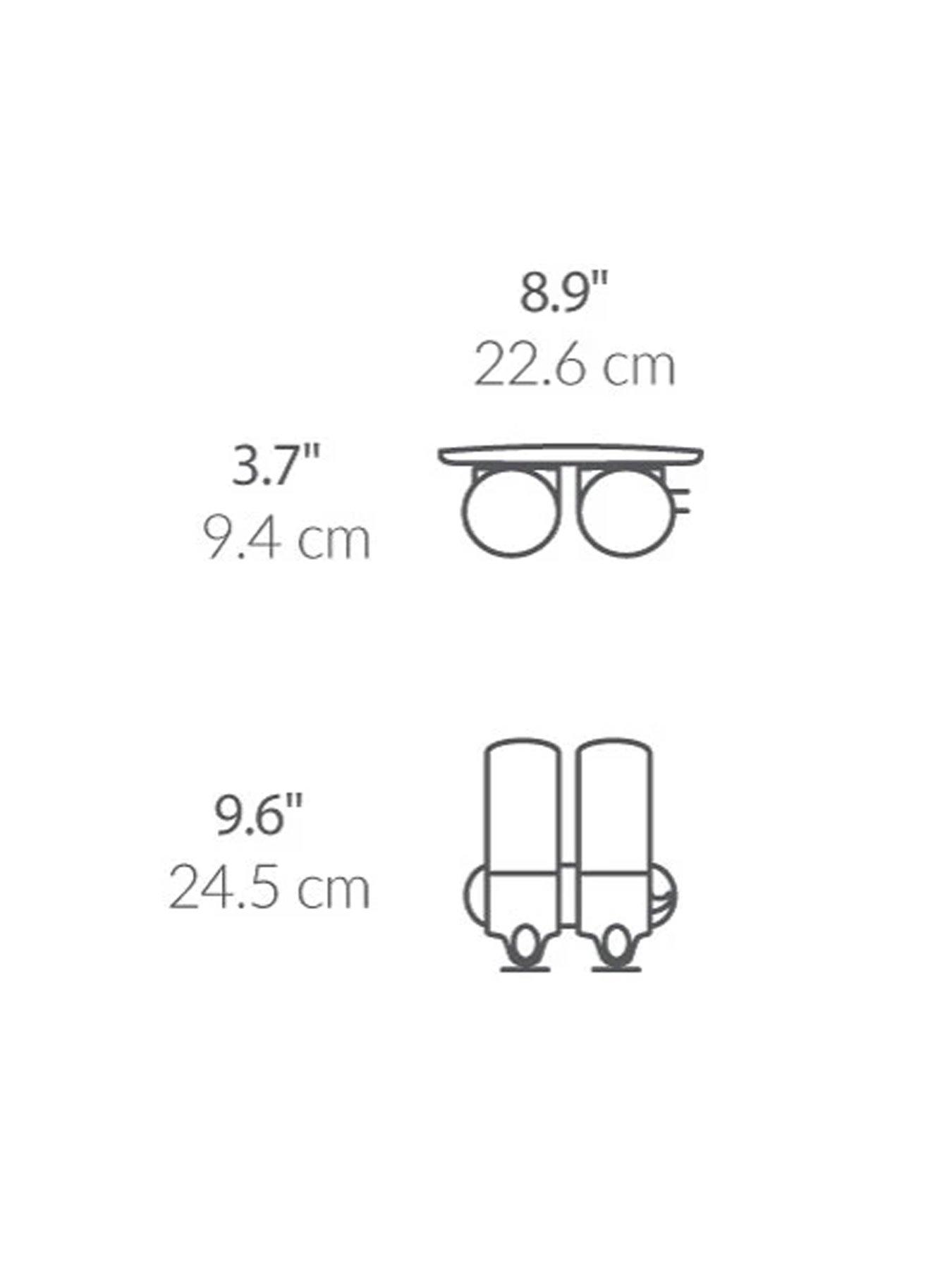 Image 7 of 7 of Simplehuman Double Wall Mount Pump