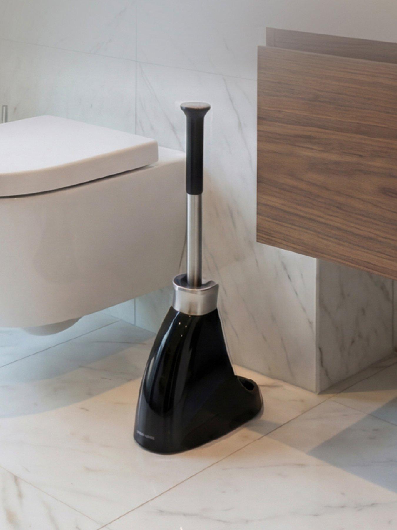 Simplehuman Toilet Brush, Black Plastic & Stainless Steel