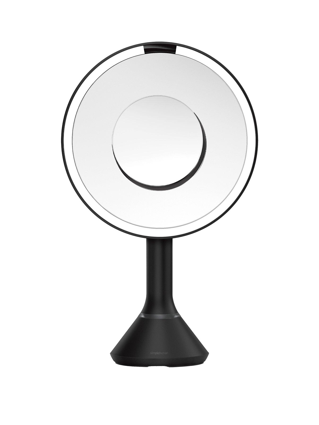 Image 2 of 7 of Simplehuman Sensor Mirror W/brightness Control +10x Detail, Matte Black